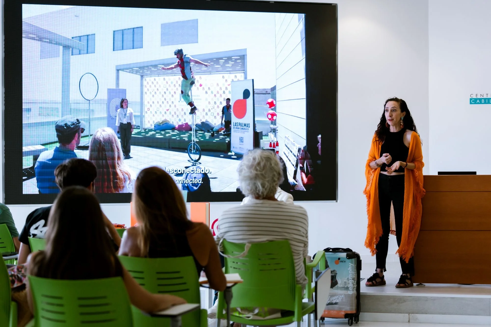 Noelia Rochas explica en Fuerteventura las acciones ya emprendidas por la candidatura LPGC'31 en Las Palmas de Gran Canaria