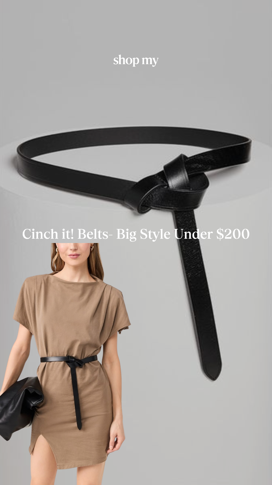 Shop My links for Belts Under $200