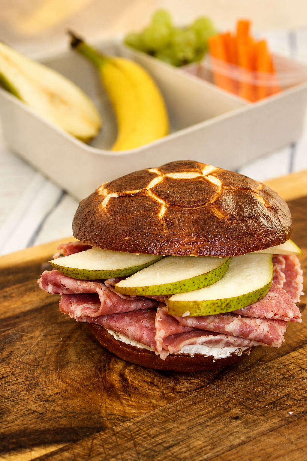 Salami-Laugenbrötchen mit LEKKA