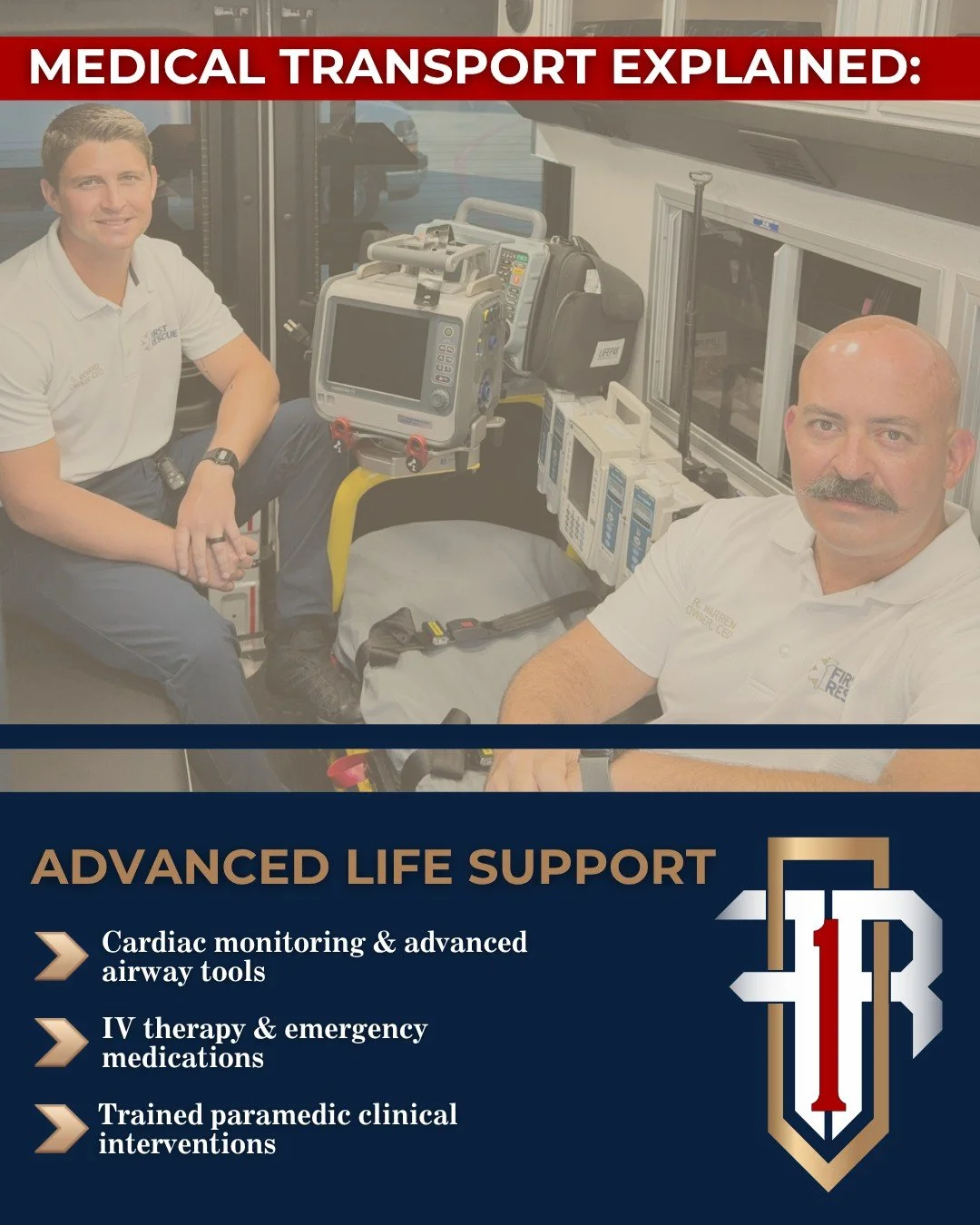 What is Advanced Life Support? Advanced Life Support (ALS) builds on BLS with extra tools and training to support higher-acuity needs. Services such as cardiac monitoring, IV therapies, and medication administration are delivered by clinically traine