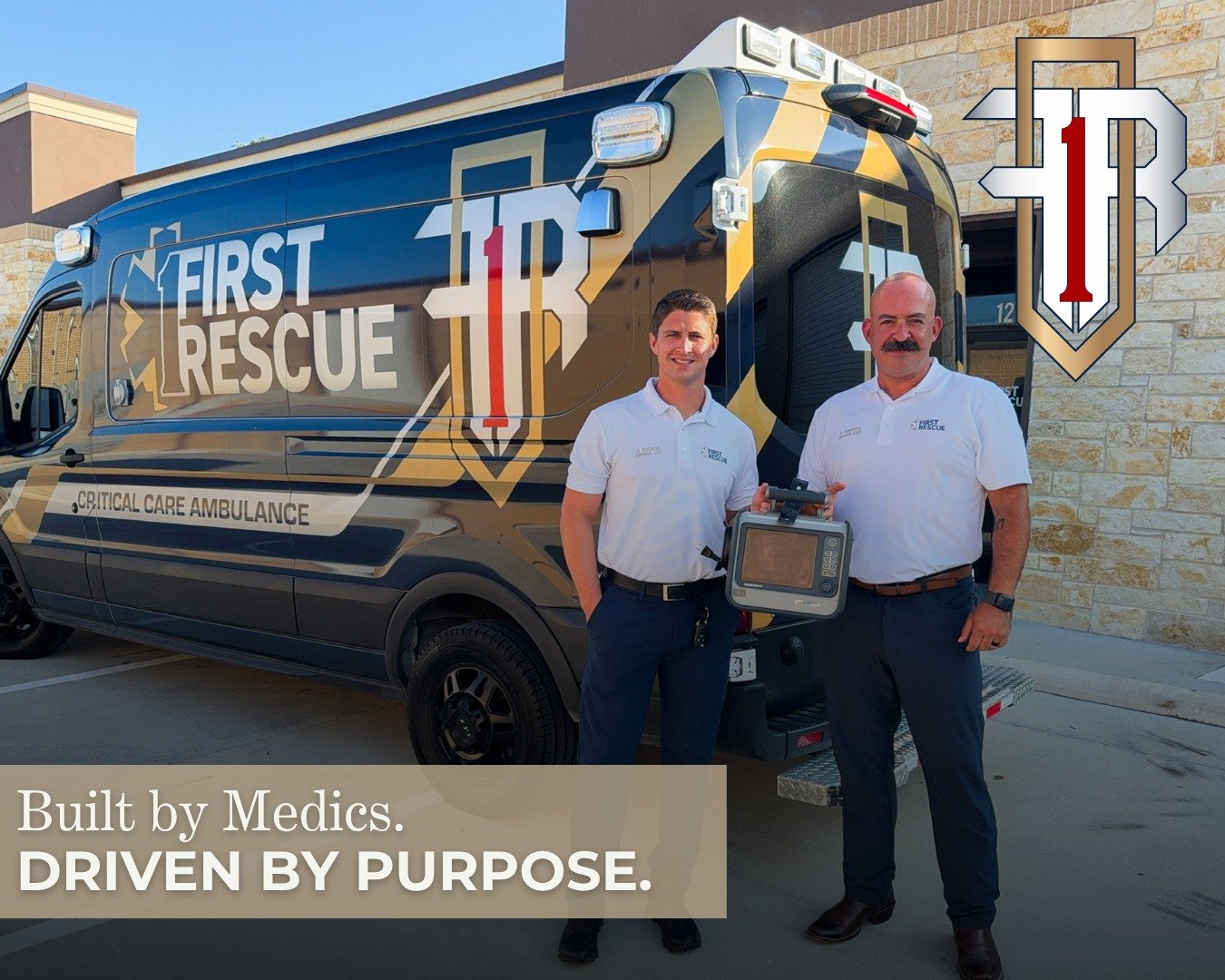 Built by paramedics, driven by purpose.