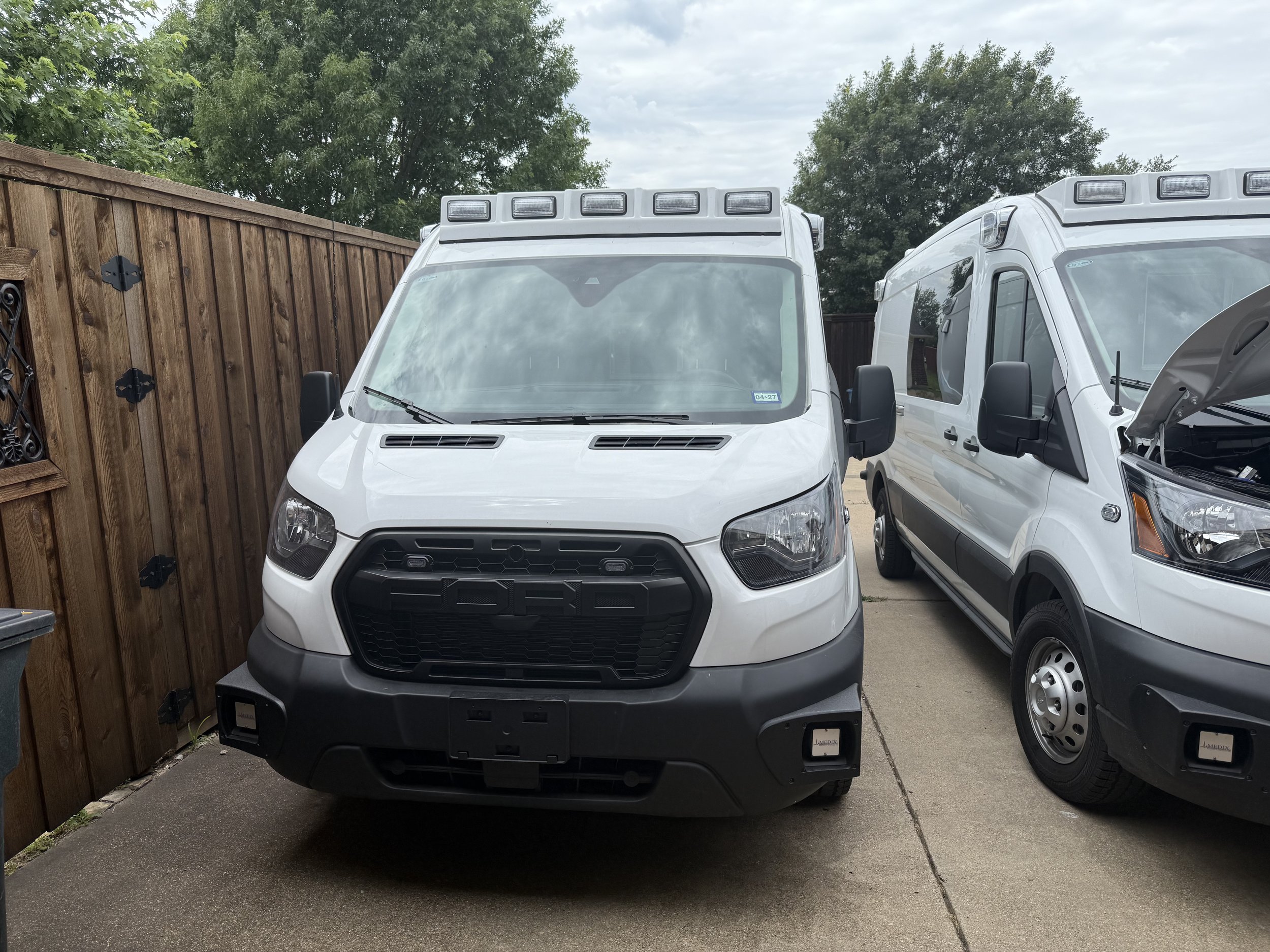 May 28, 2025 - Replaced the stock grill with a Raptor-style grill.
