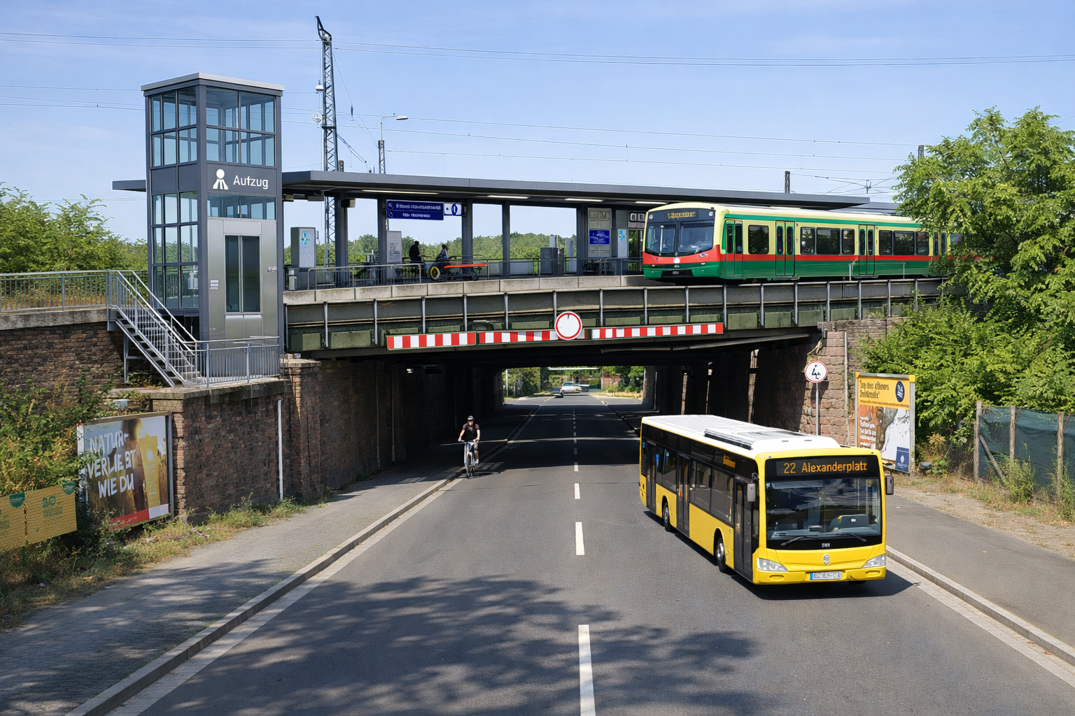 S-Bahn-Halt für Darmstadt West - Einfache Verbesserung im Bestands-Netz
