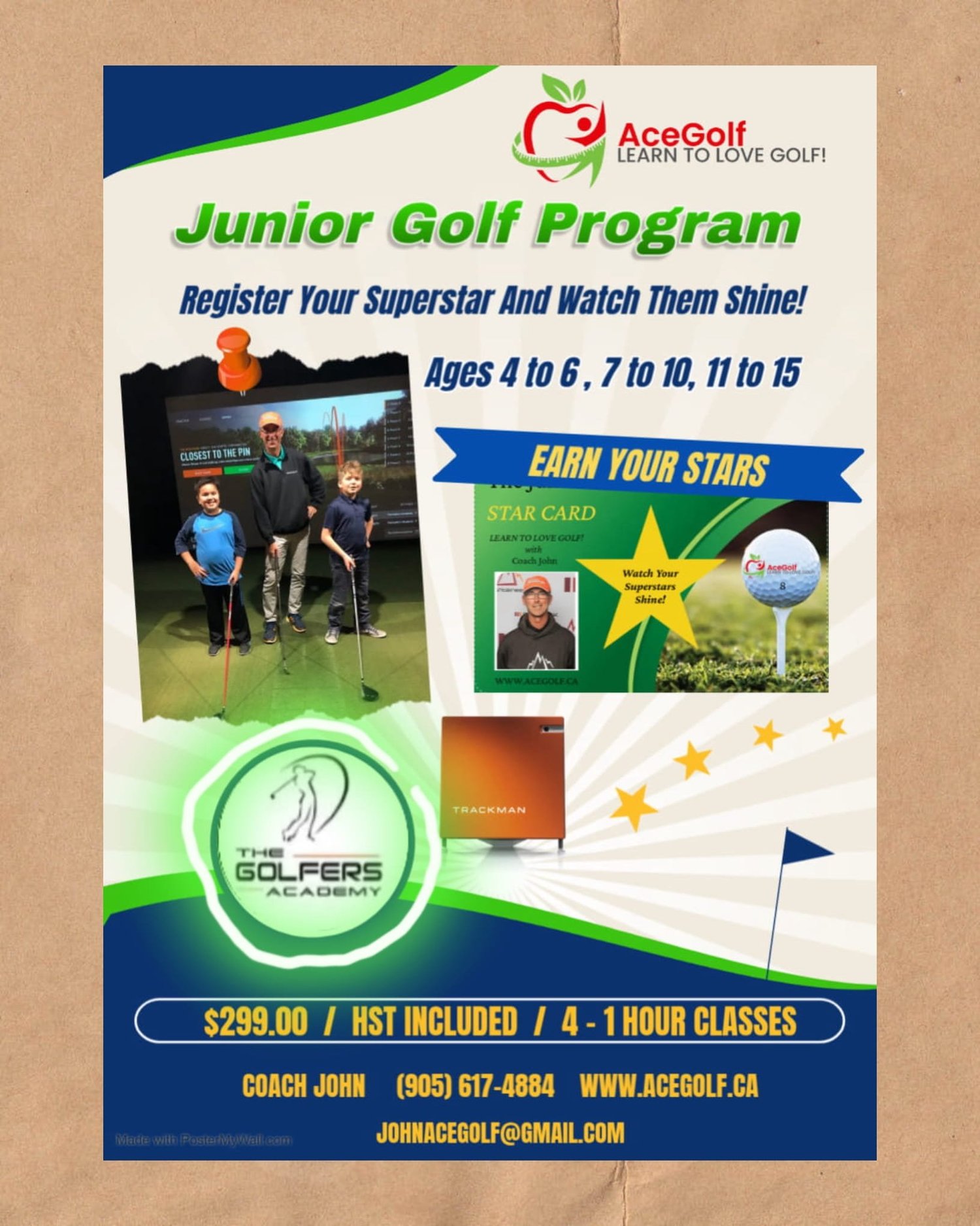 Golf Program Samples Junior Golf Program at The Golfer's Academy - Register Now! — Learn to ...
