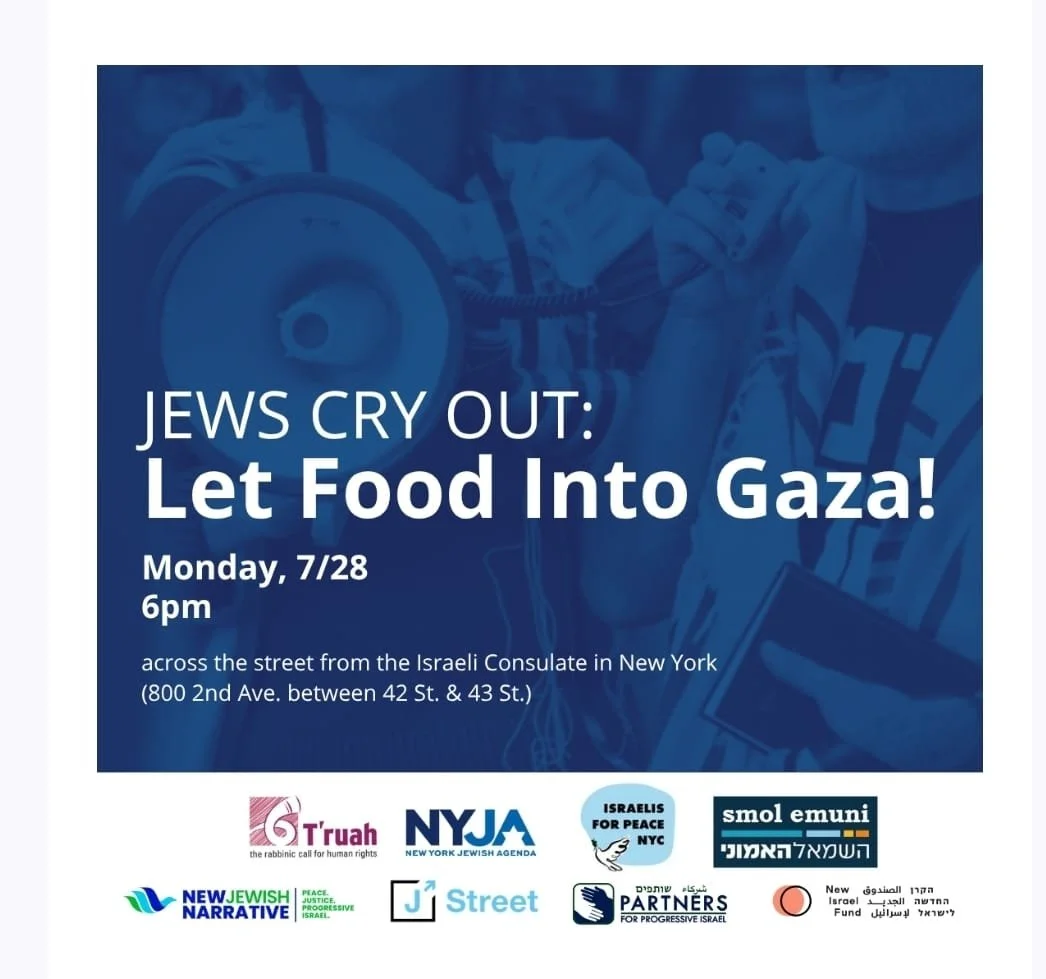 Let Food Into Gaza!