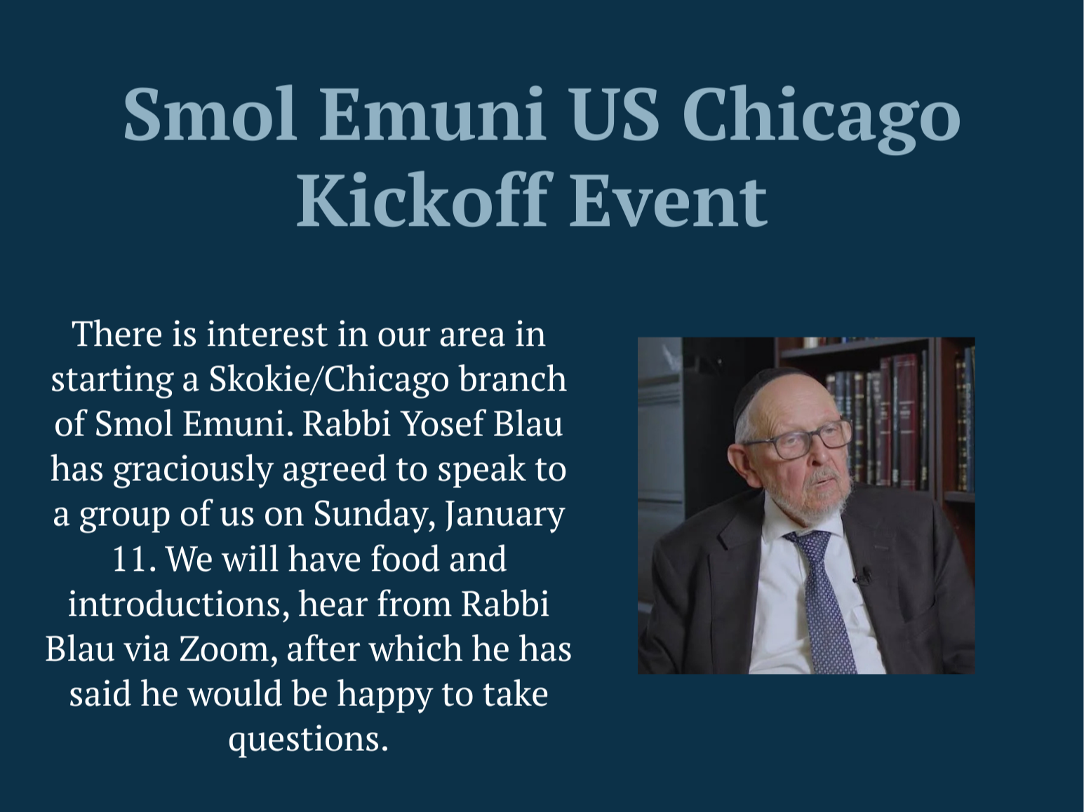 Chicago Chapter Kickoff Event 