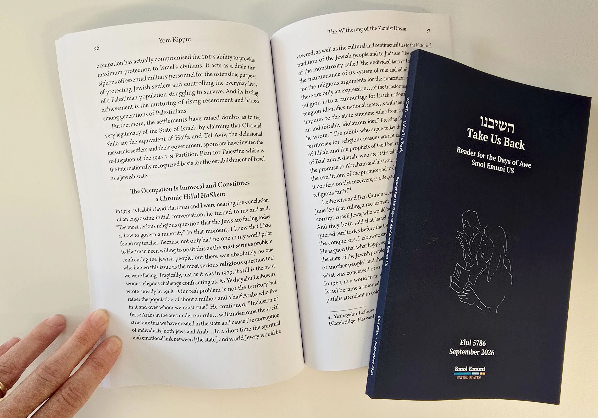 Hashiveynu: A Smol Emuni US Reader for the Days of Awe