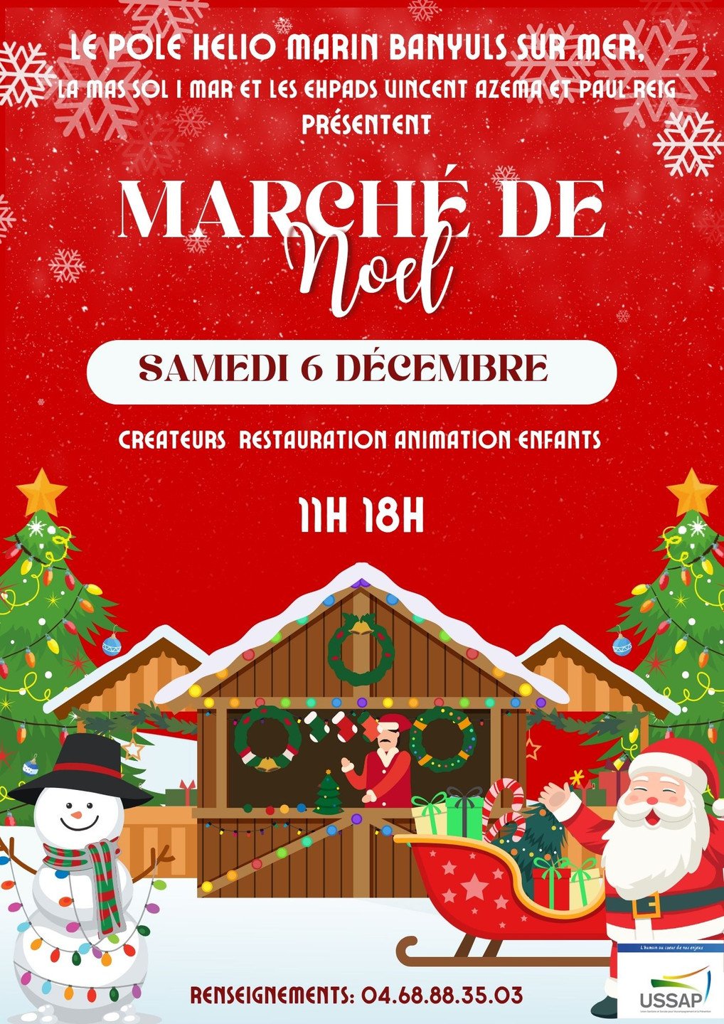 🎄 Marché de Noël au Centre Hélio Marin à Banyuls-sur-Mer avec violetteetabricot 🎠🌸✨️