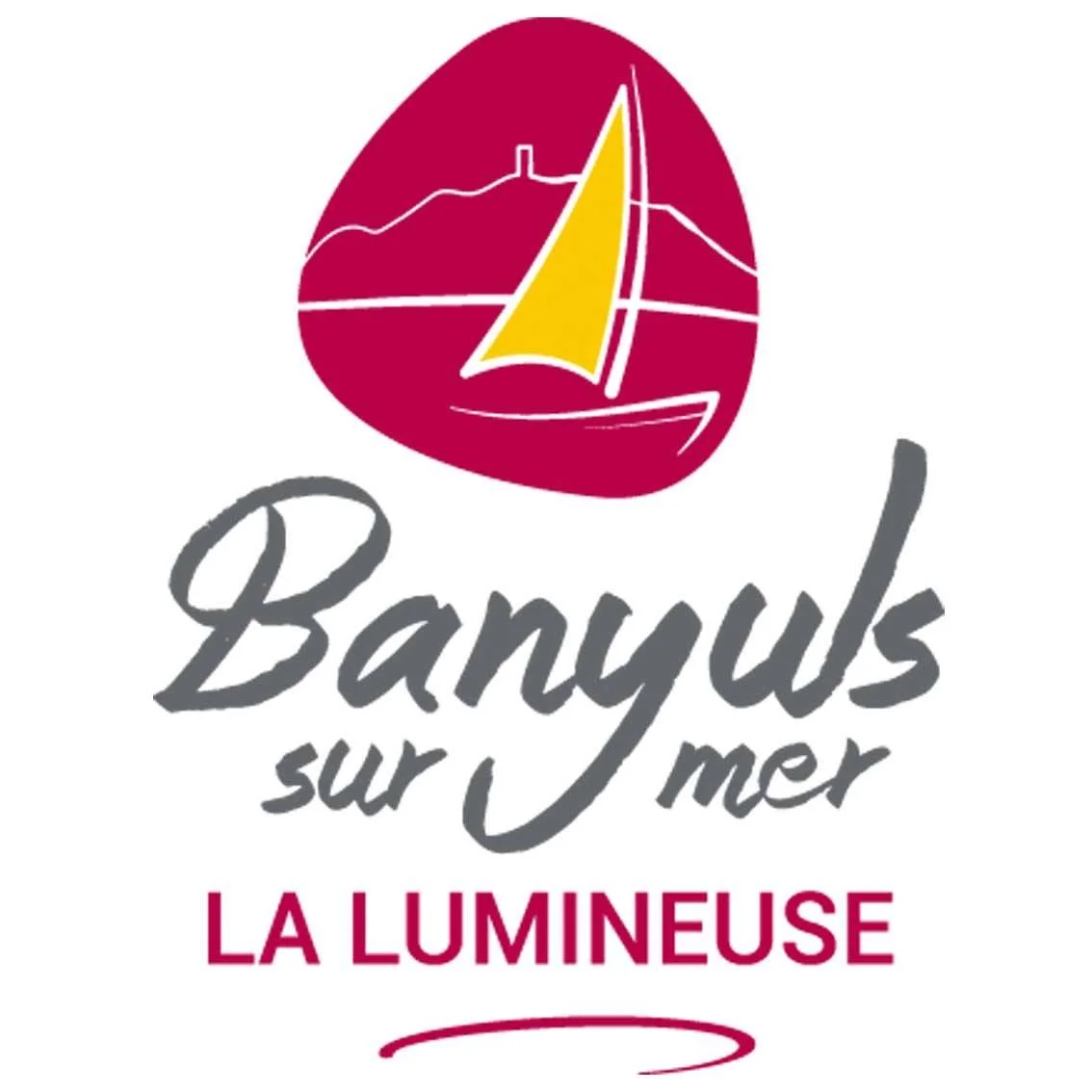 Logo de la Mairie de Banyuls-sur-Mer, partenaire officiel de l'artisan fleuriste Violette et Abricot pour les évènements municipaux