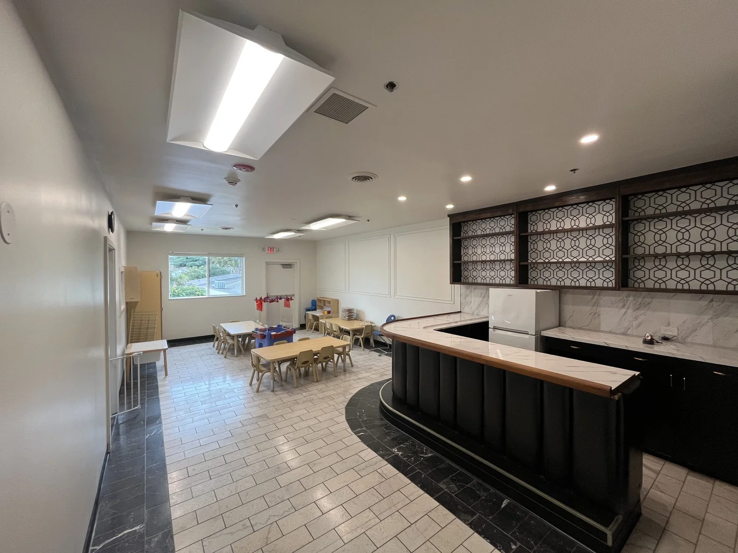 The preschool classroom