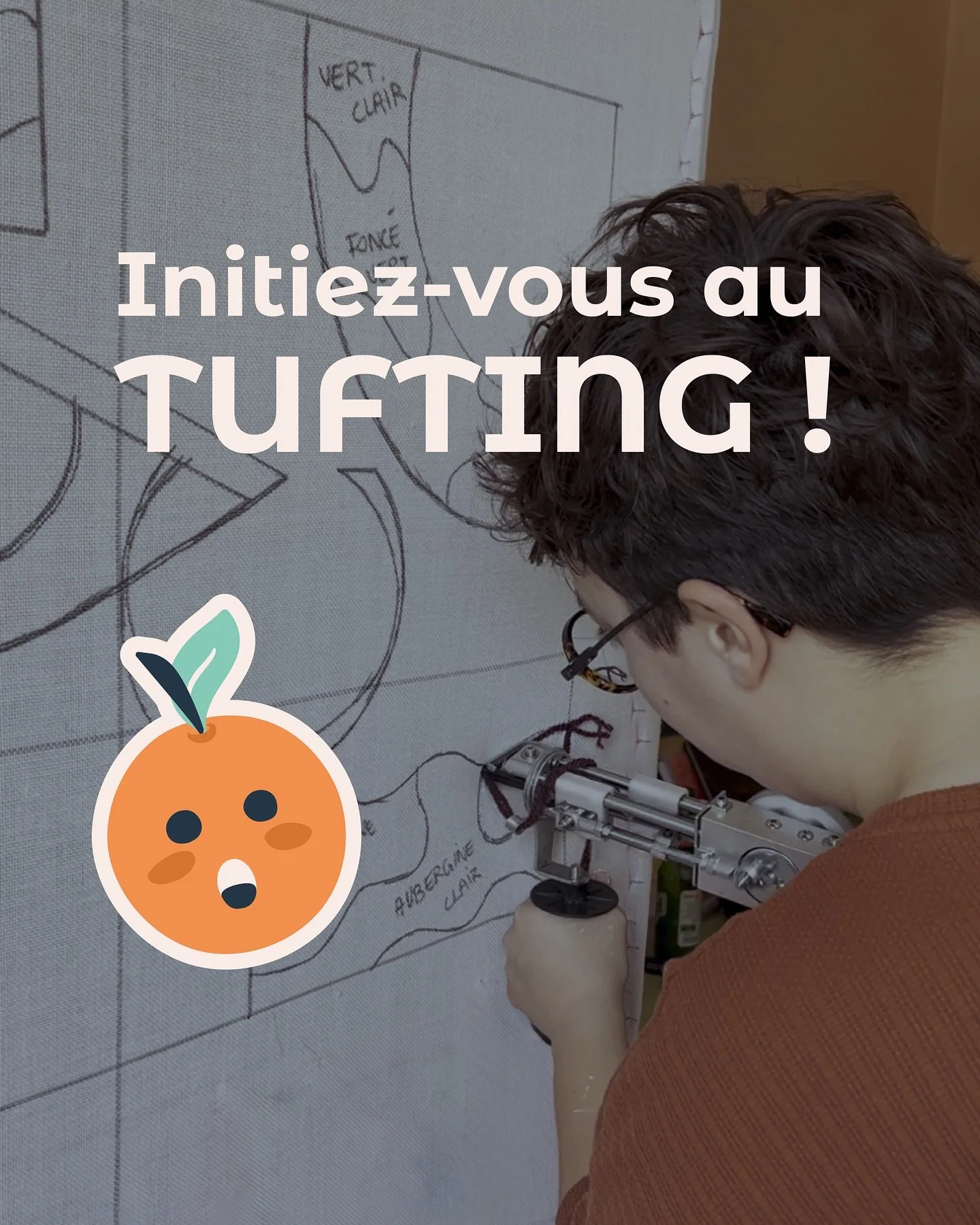 C&rsquo;est officiel 🧶
Les initiations tufting d&eacute;barquent &agrave; Muret !

4 heures pour apprendre &agrave; cr&eacute;er votre propre tapis color&eacute;, d&eacute;couvrir le tufting gun, et passer un super moment cr&eacute;atif dans une amb