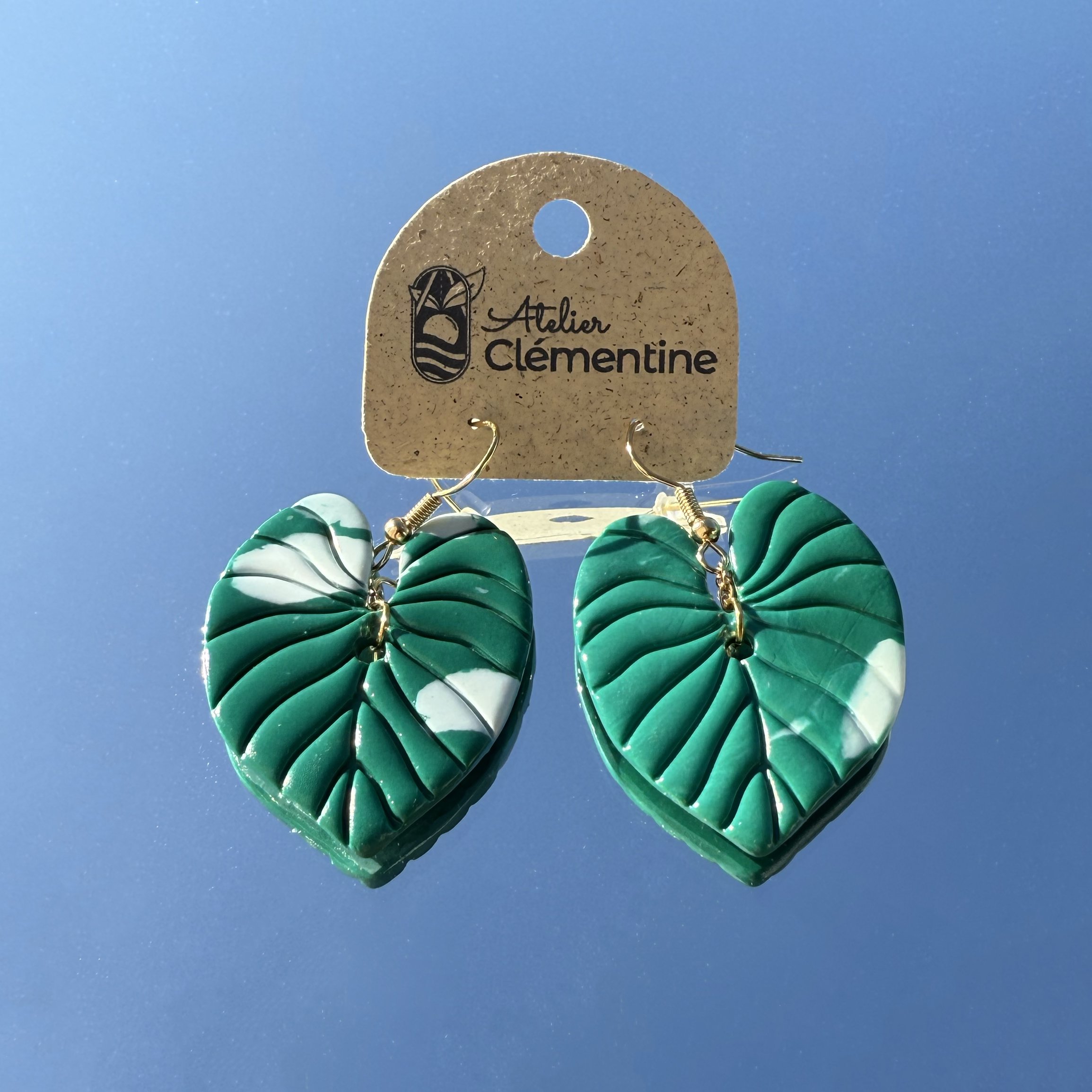 Boucles d’oreilles Anthurium