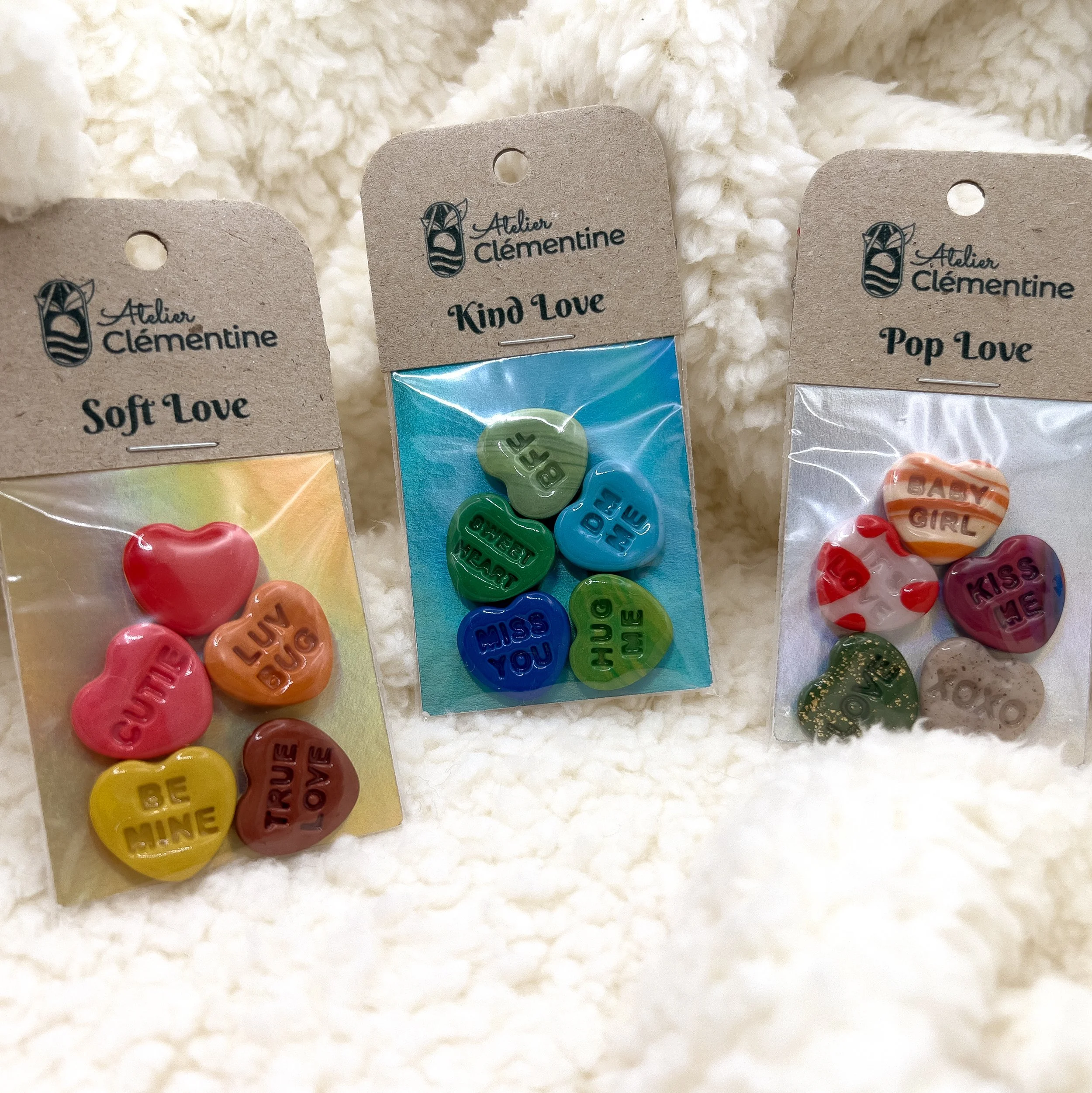 Magnets à messages - Love Collection