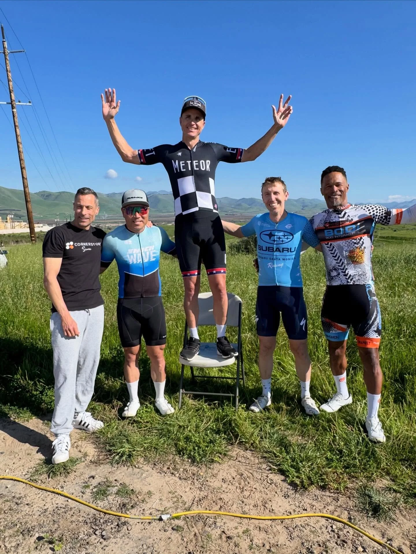 Subaru&rsquo;s Aaron Applebaum @gravelapple secures a third place at Santa Barbara Road Race.