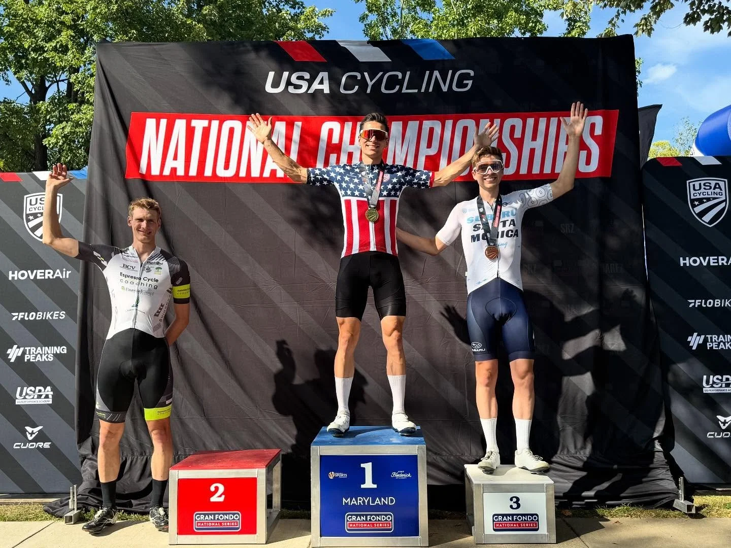 @alexw_stevens came in 🥉 on Sunday at the Grand Fondo National Championships! 87 miles and 9000 feet of climbing on this parcours, it&rsquo;s not for the faint of heart. Chapeau, Alex!

#usacycling #cycling #subaru #santamonica #specialized #tarmac 