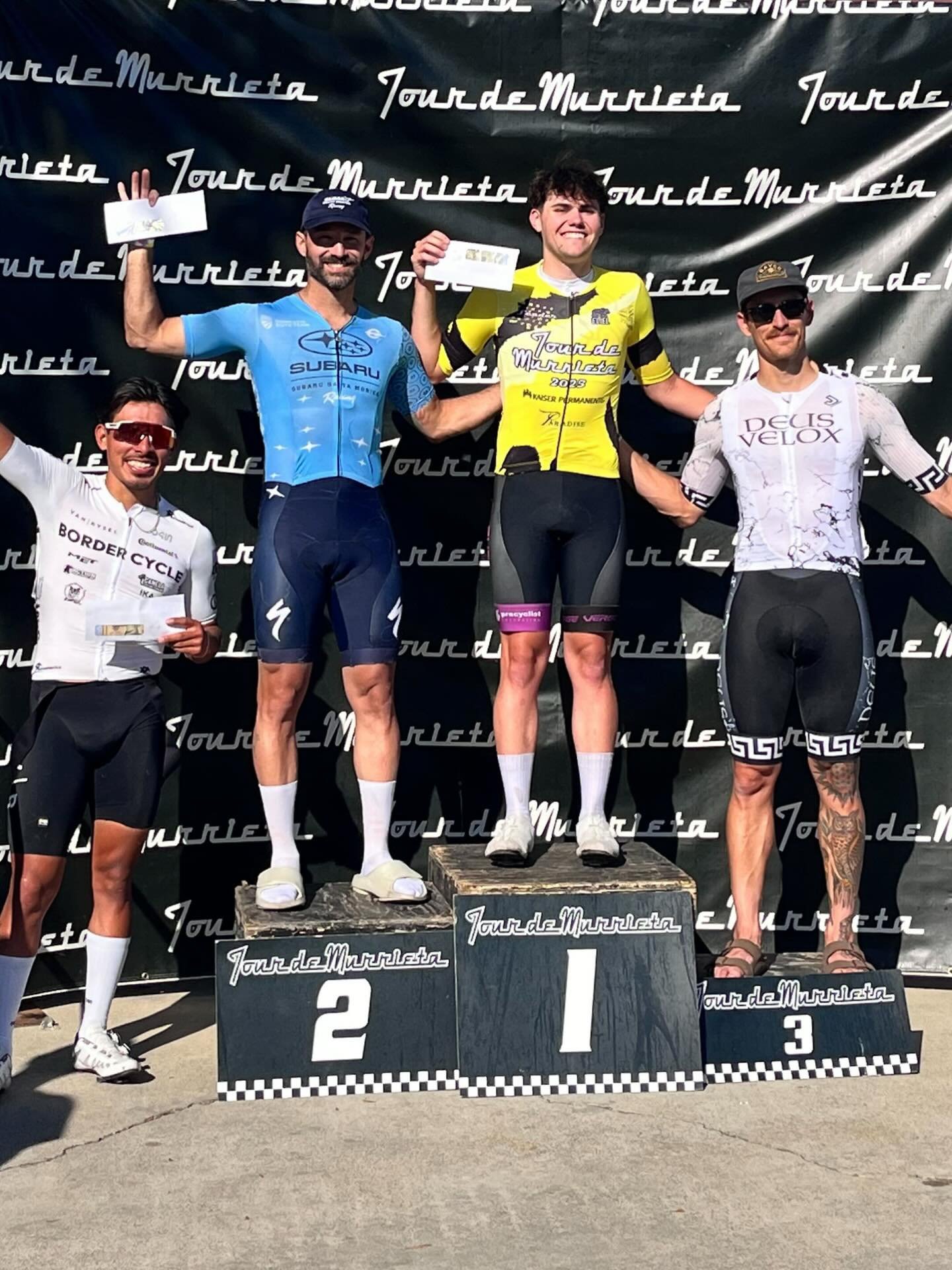 @kyle.kinder finishes 2nd overall at the Tour of Murrieta after a 5th place finish at the Crit on Saturday and a 3rd place finish at the Circuit Race on Sunday.