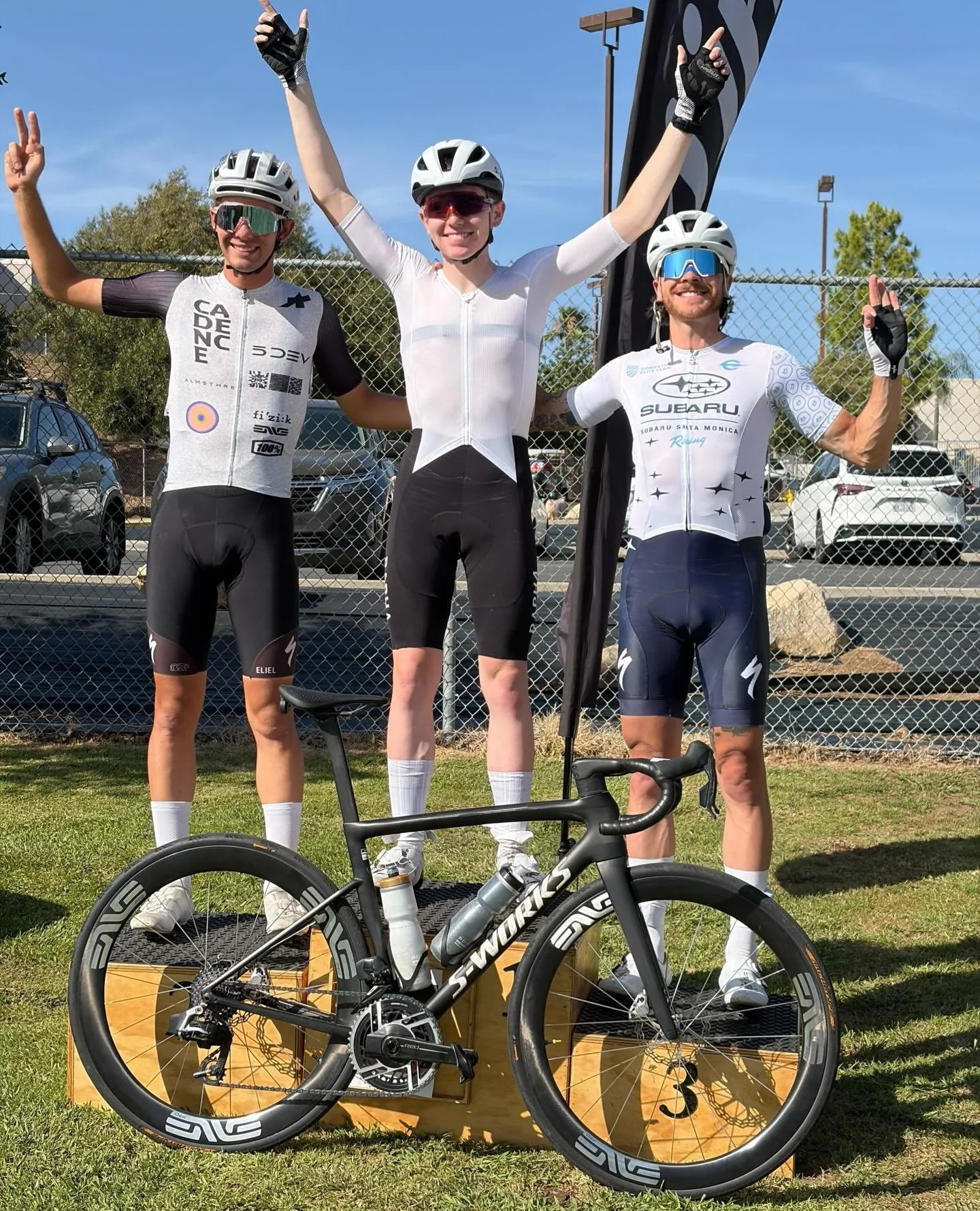 Another podium for @michael.aibel as he finishes third at this year&rsquo;s San Luis Rey SCNCA road race championships.