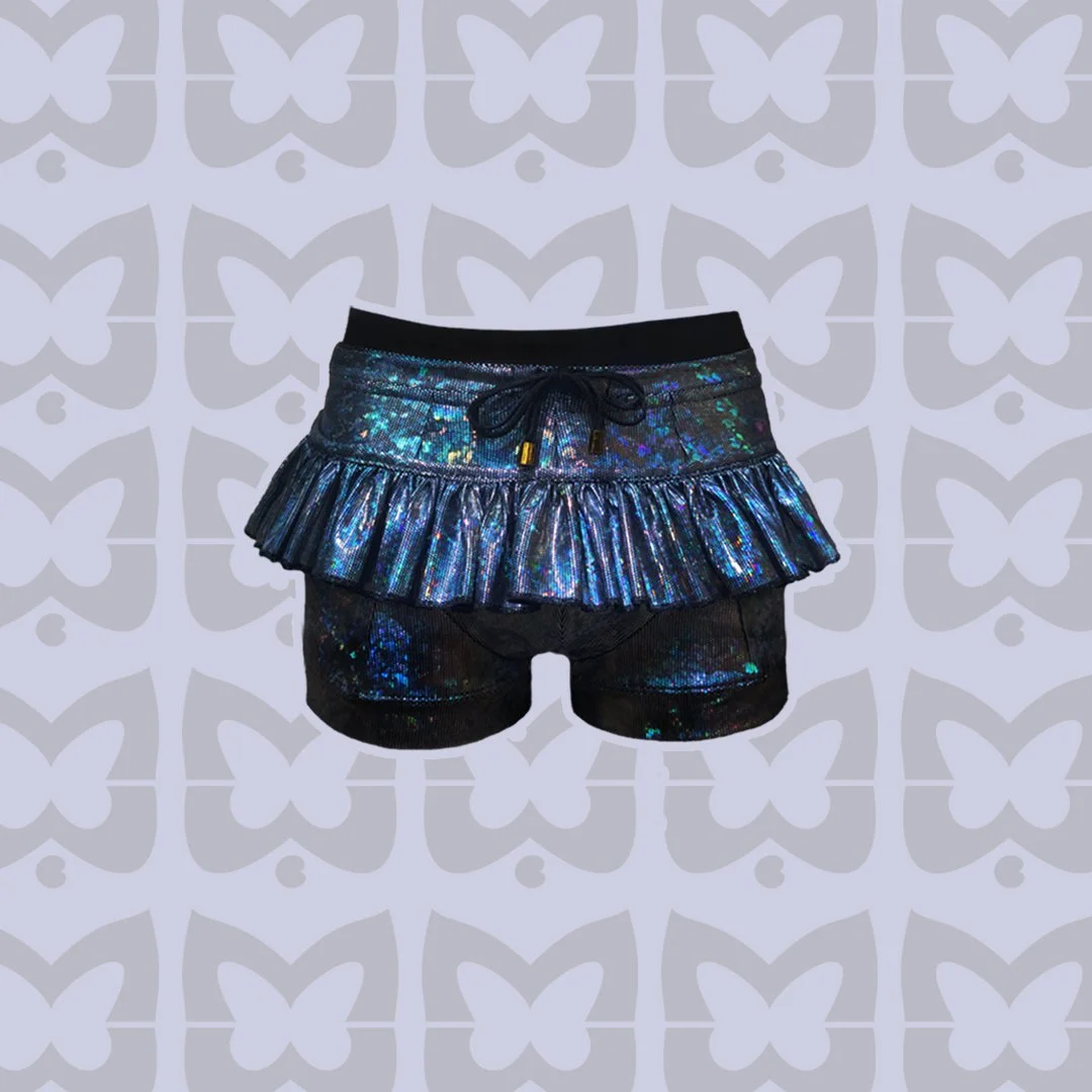 Bade-, Tanz- und Beachshorts "Ballerina" für Transfrauen ohne geschlechtsangleichende OP.