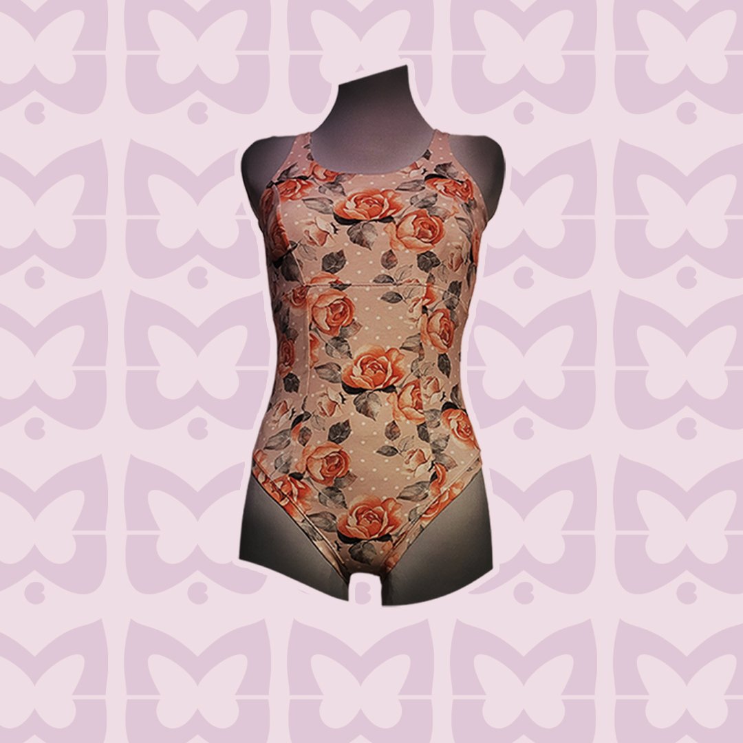 XS-XXL Ballett- & Turntrikot "Schlicht & Weg" mit hohen Beinausschnitten, Oberteil bedeckt exakt einen BH.