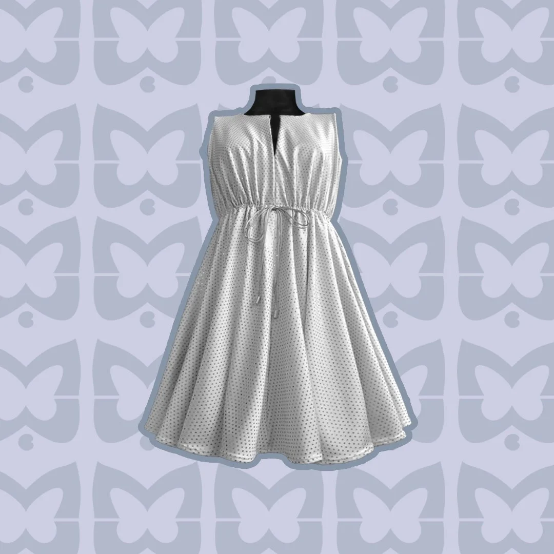 XS-XXL Bade-, Beach- & Partykleid "Swing & Swim" weit schwingendes Kleid in X Silhouette. (Kopie)