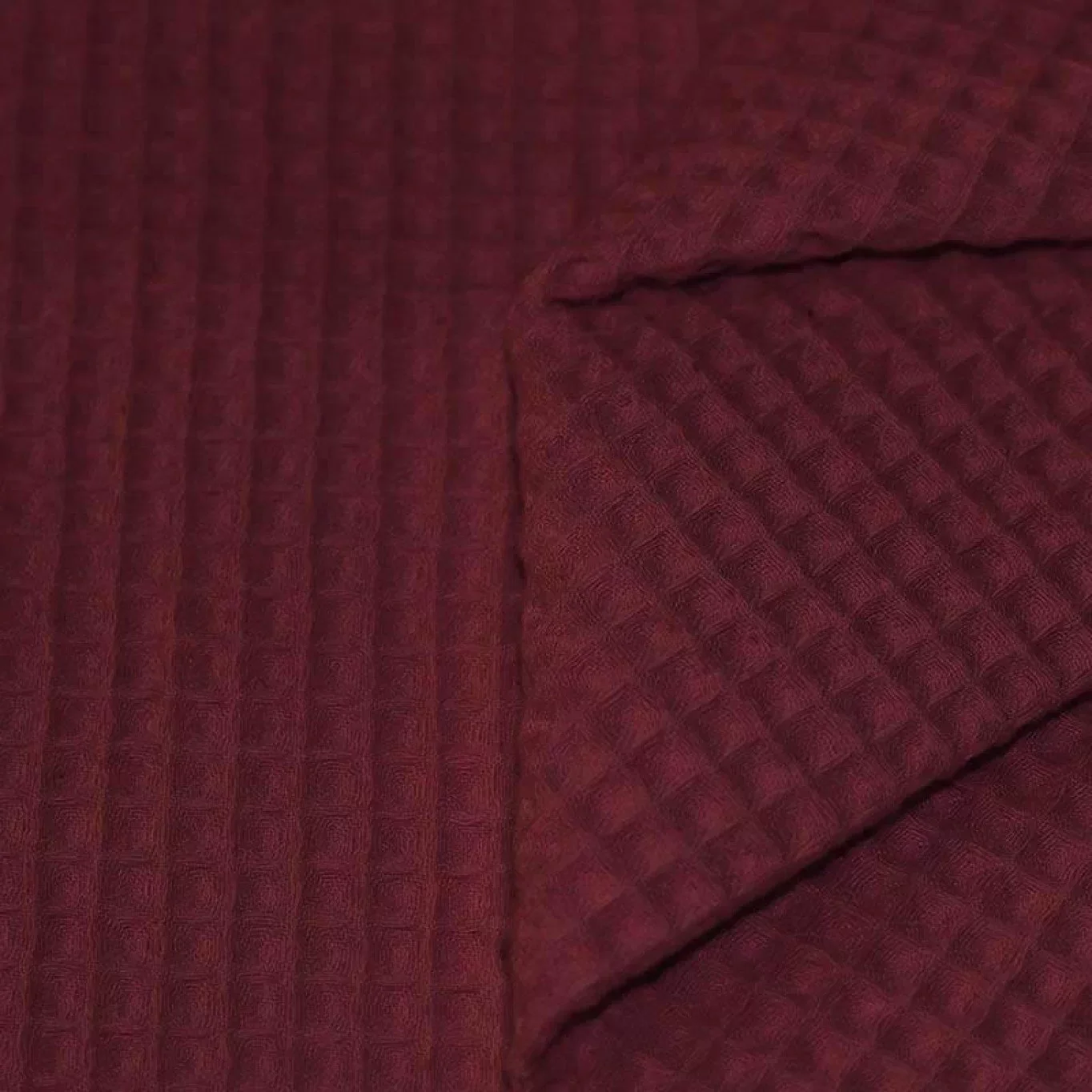 Bademäntel Waffelpiqué Bordeaux 100% Baumwolle, 40 Grad Waschmaschine, maximal 110°C bügeln, Sie können diese mit verschiedenen Lösungsmitteln, einschließlich Perchlorethylen, dämpfen (professionelle Reinigung), Nicht im Trockner trocknen, Nicht blei