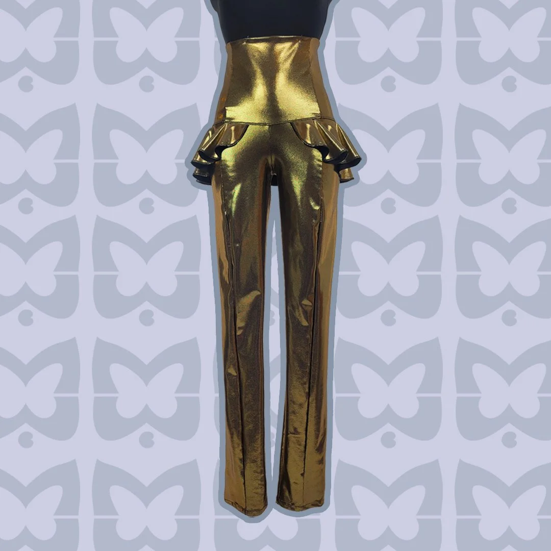 Lange Hose "Stehender Schwan" zum Schwimmen, für Strandspaziergänge & Poolpartys mit Tutu.