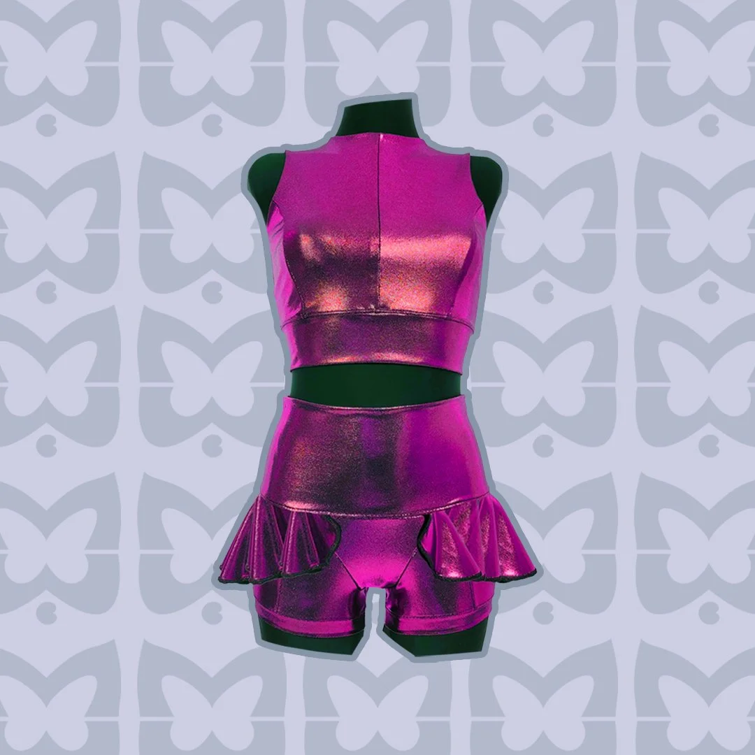 XS-XXL Badeshorts "Tanz mir das Lied vom Tod!" mit hohem Bund, ohne Mittelnaht & Tutu.