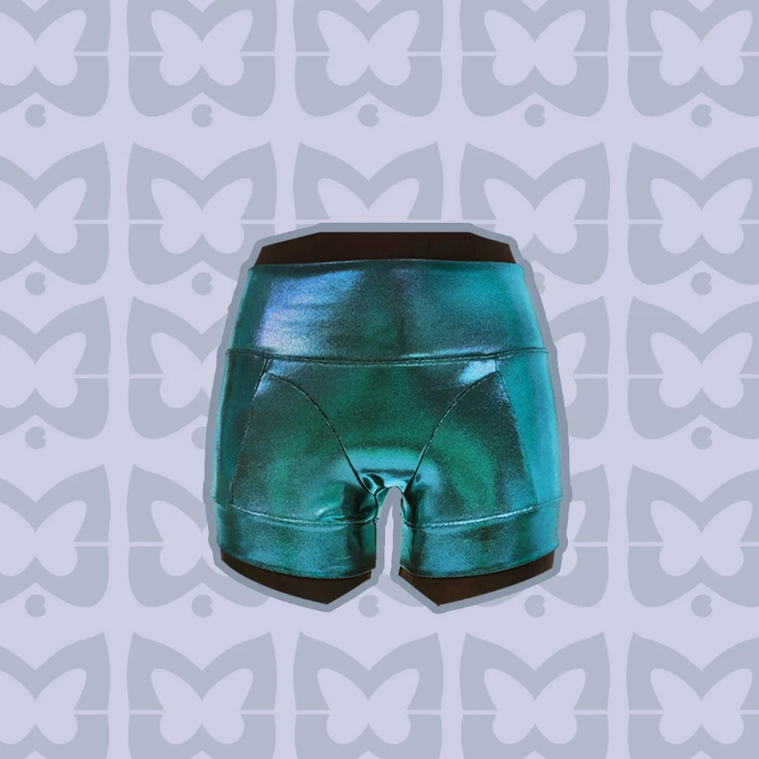 XS-XXL Badeshorts "Briefumschlag" mit mittelhohem Bund & ohne Mittelnaht.