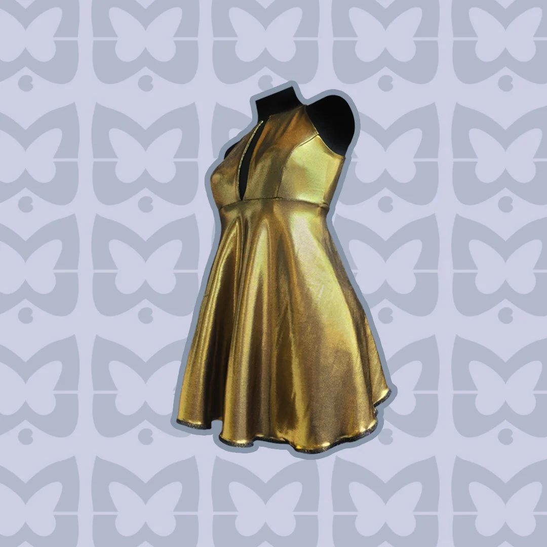 Badeanzug mit Shorts & Kleidchen "Anne geht niemals Baden!".