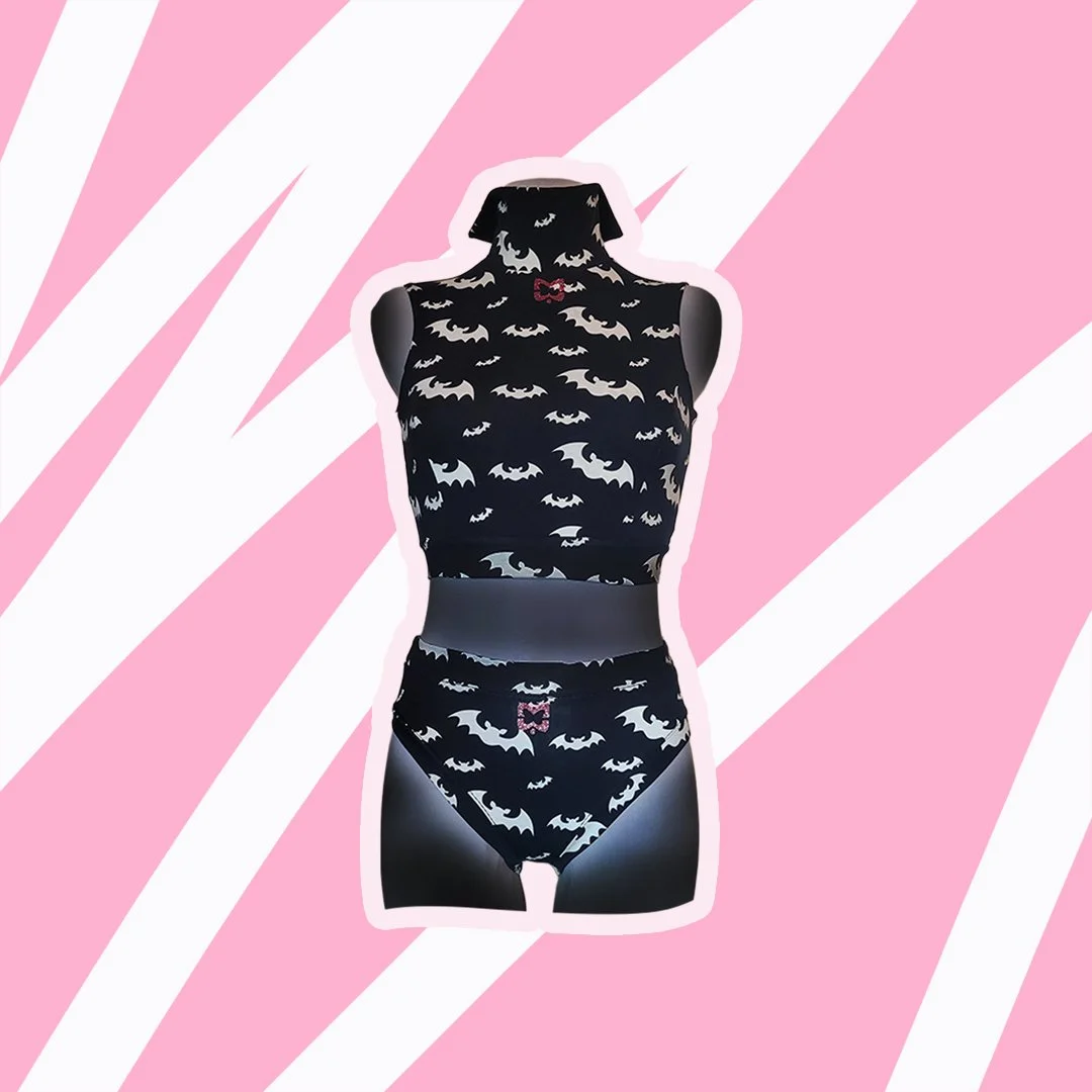 XS-XXL Unterwäsche Set:  Top "Küken im Nest!" & Schlüpfer "Fröhliche Hüpferin".