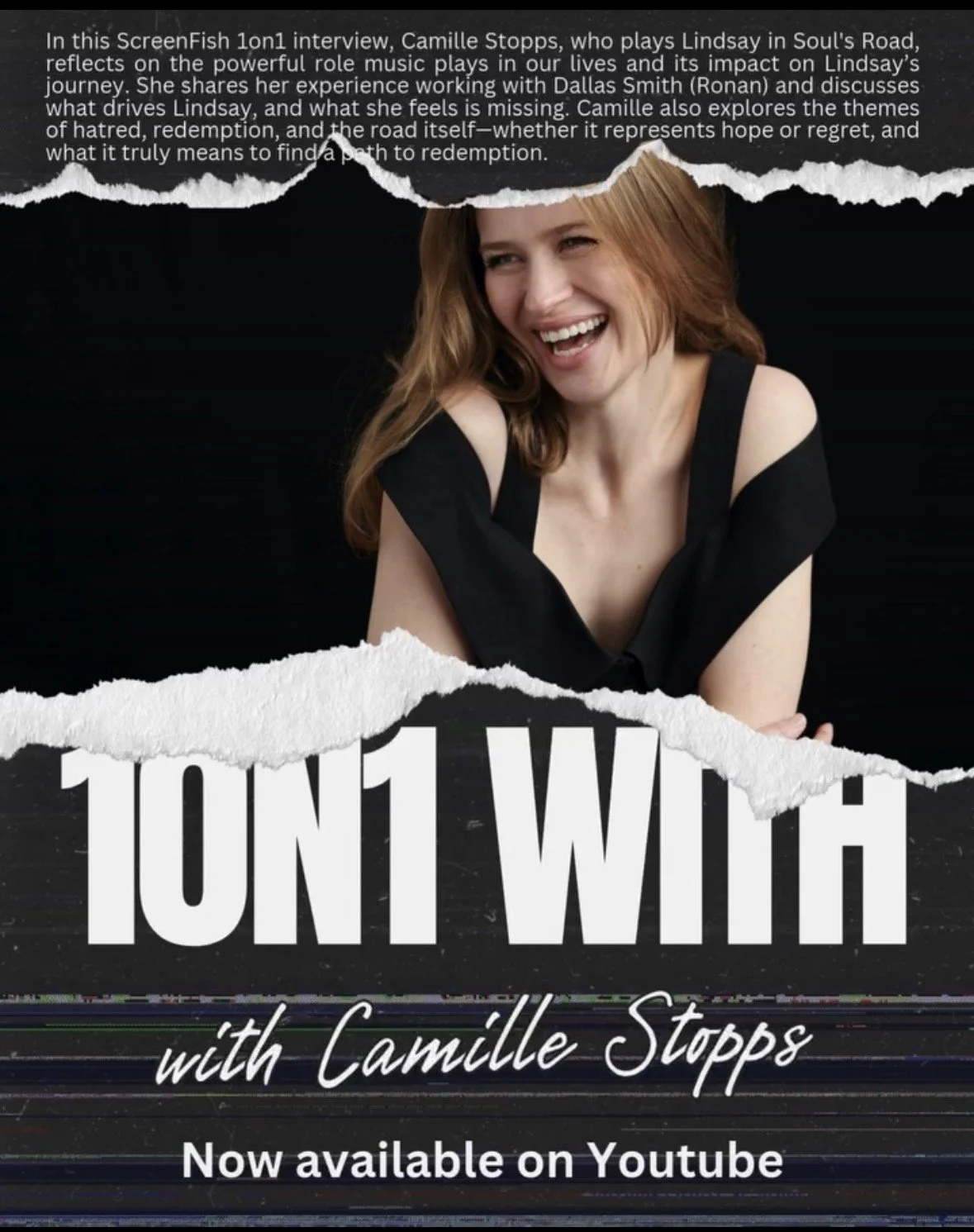 Screenfish: Camille Stopps Interview | Soul's Road: Music, Redemption & the Road to Hope or Regret