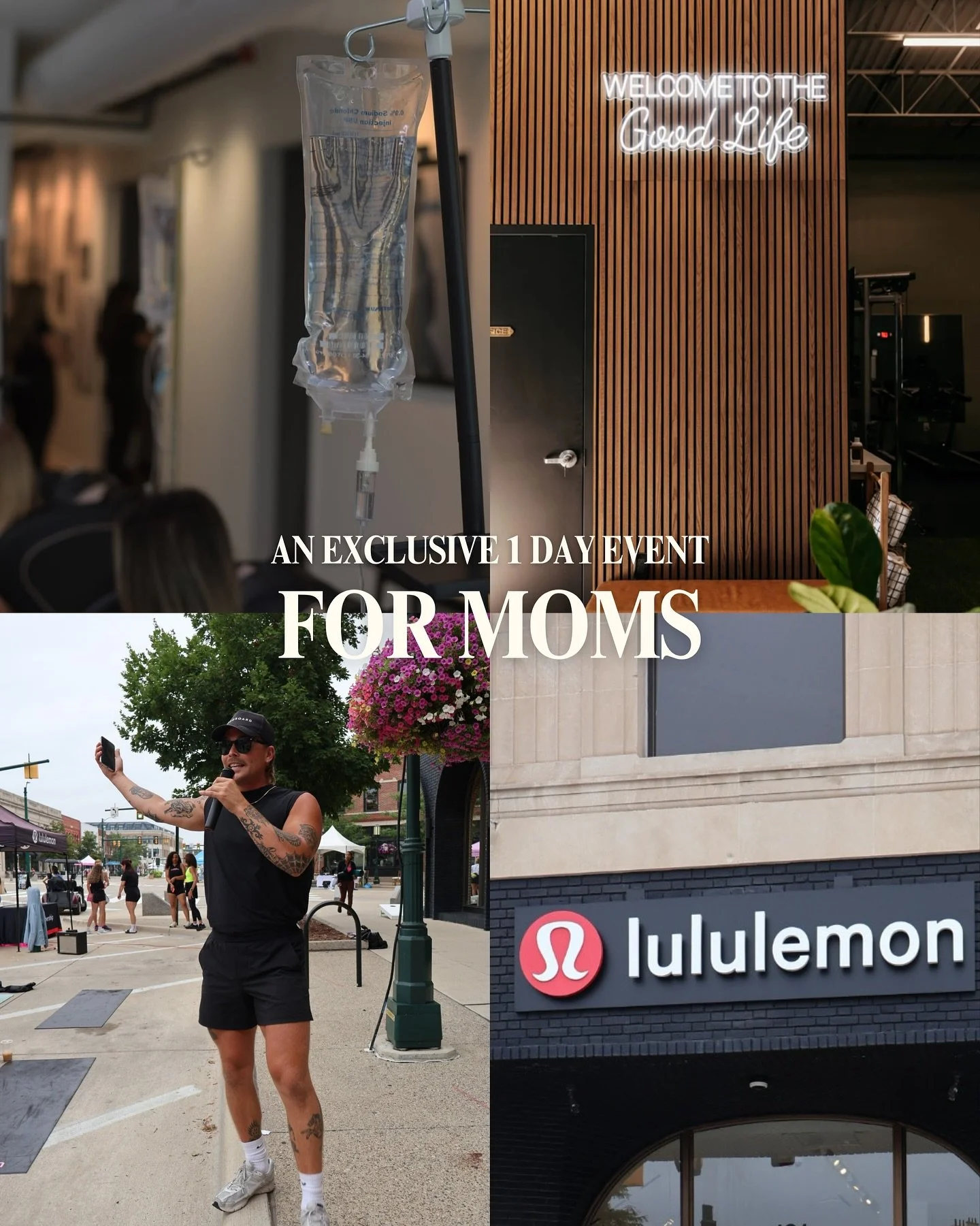 A 1 Day event designed for the mothers. 

October 12th, we welcome you to join us at @empowertrainingstudio for a multi-hour event including a workshop-style fitness class (1 for pregnancy, 1 for postpartum) led by CSCS-certified coach Brock Romisch,