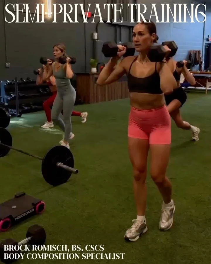 In these semi-private sessions, you get my full attention: personalized guidance, form tweaks, solid programming and custom modifications (without the cost of a 1on1). You&rsquo;re also gaining structure, motivation, and a crew that&rsquo;s got your 