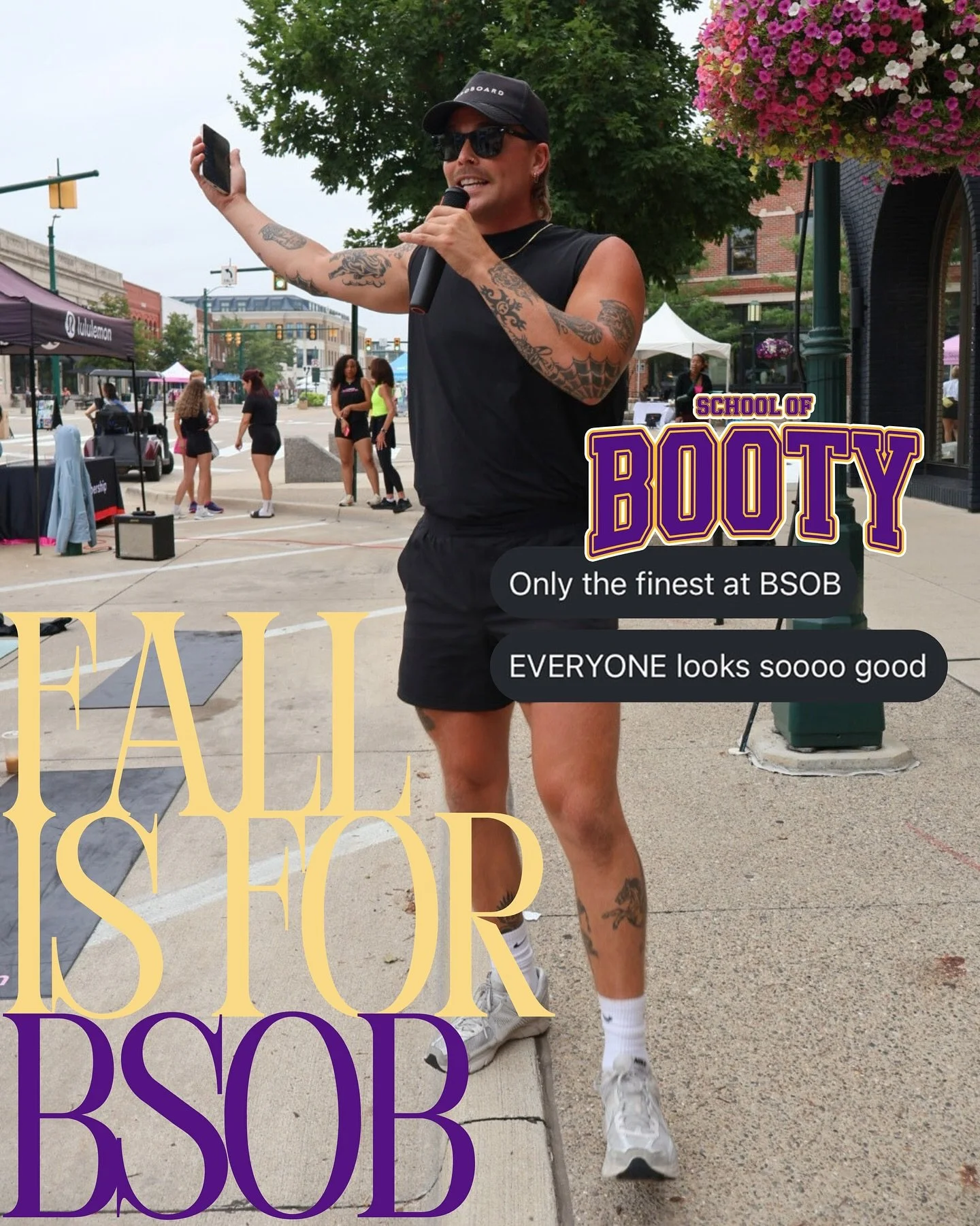 Get strong, meet friends, build muscle, get consistent and grow a peach - all in on spot @ School of Booty !

New FALL program just started! Get in on the action every Tuesday night and Saturday morning 🍑