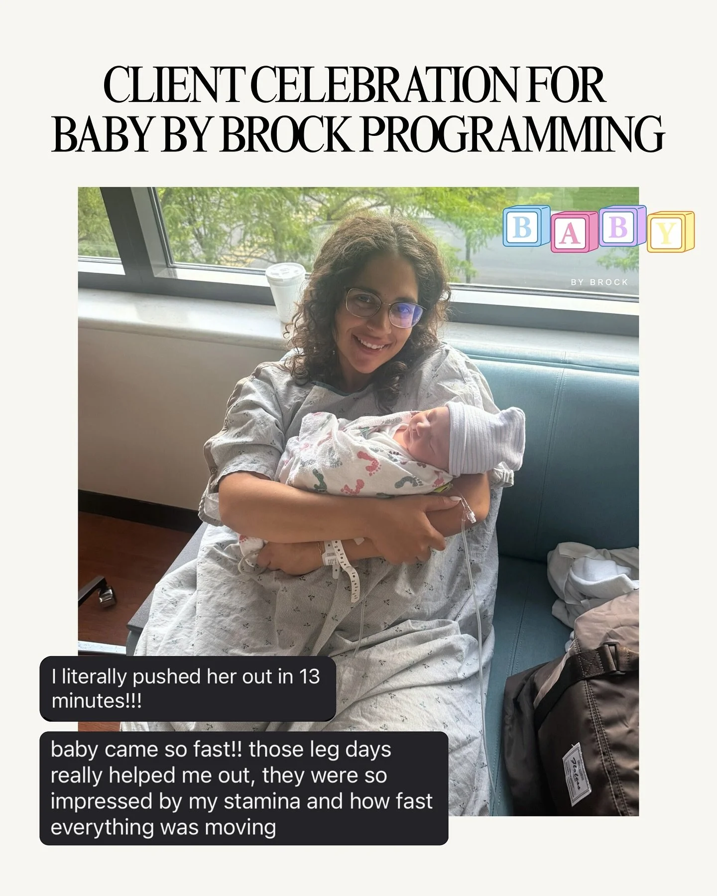 So proud of this mama and her first baby, Saige 💕

She regularly attended her sessions and was still able to hit a full depth back squat in her late third trimester 

GOOD WORK MAMA 💪🏼🤰🏽