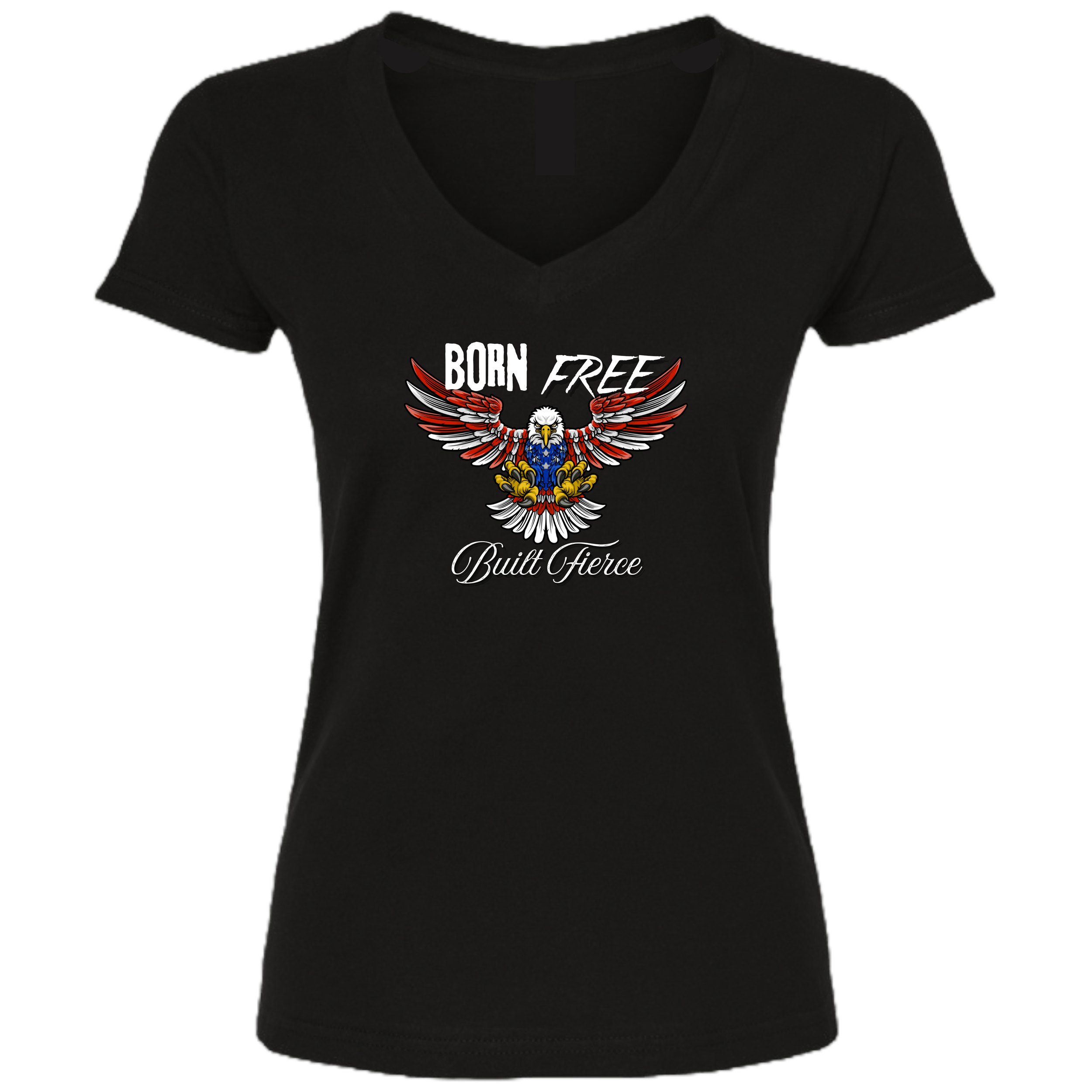 Born Free-Hers V Neck (1).png
