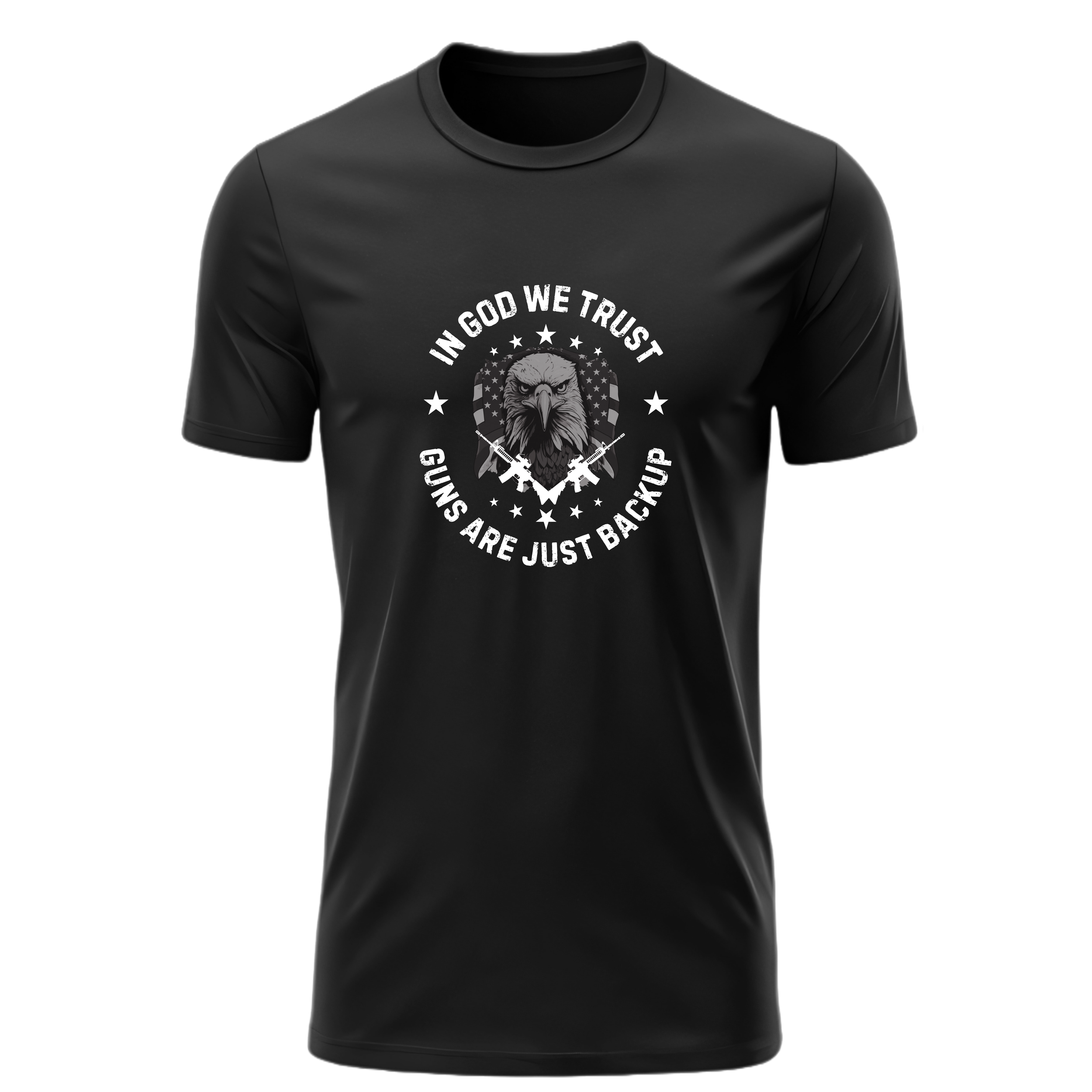 In God We Trust-black & White-Mens Tee (1).png