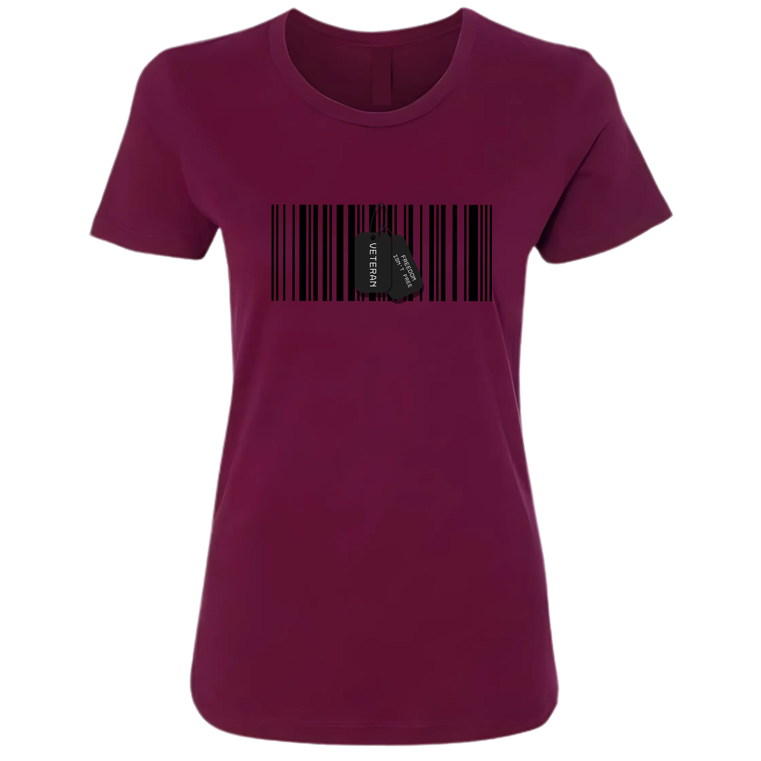 Freedom Ain't Free-Veteran-Hers Tee (7).png