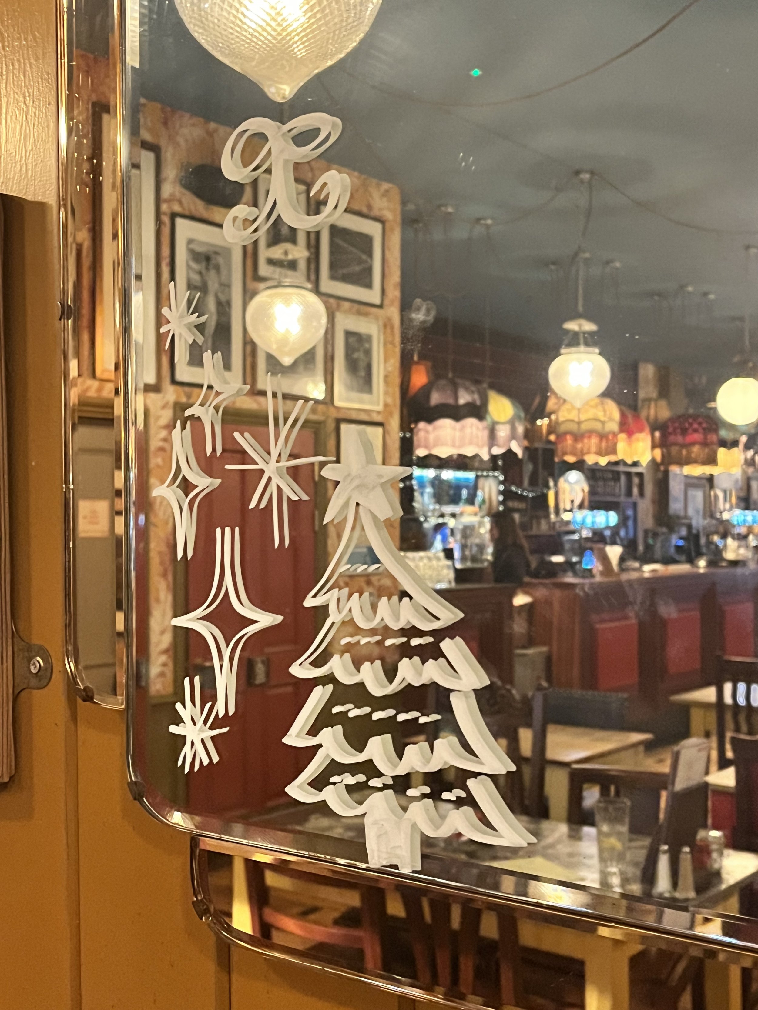 Christmas Window Illustration Project
