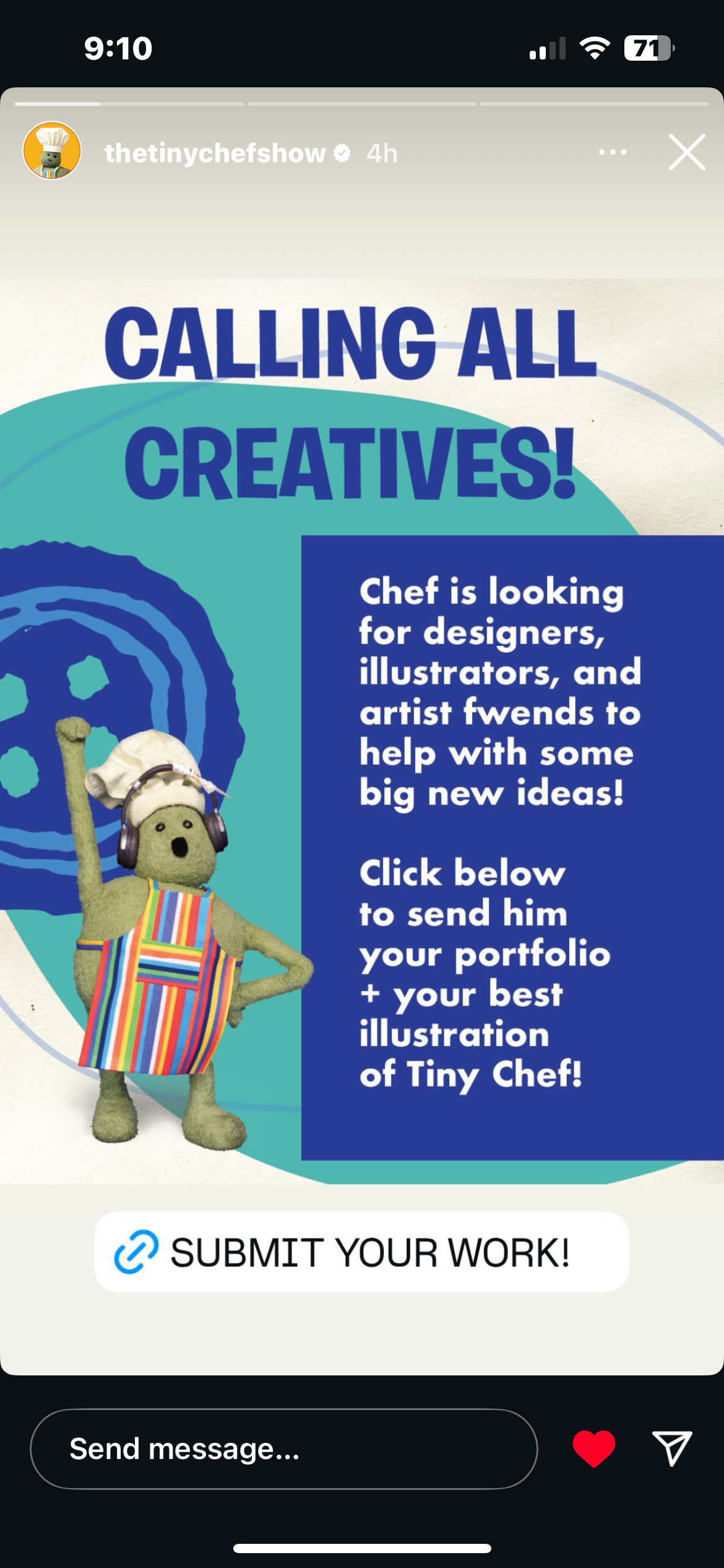 Tiny Chef's Brief for the Open Call (2025)