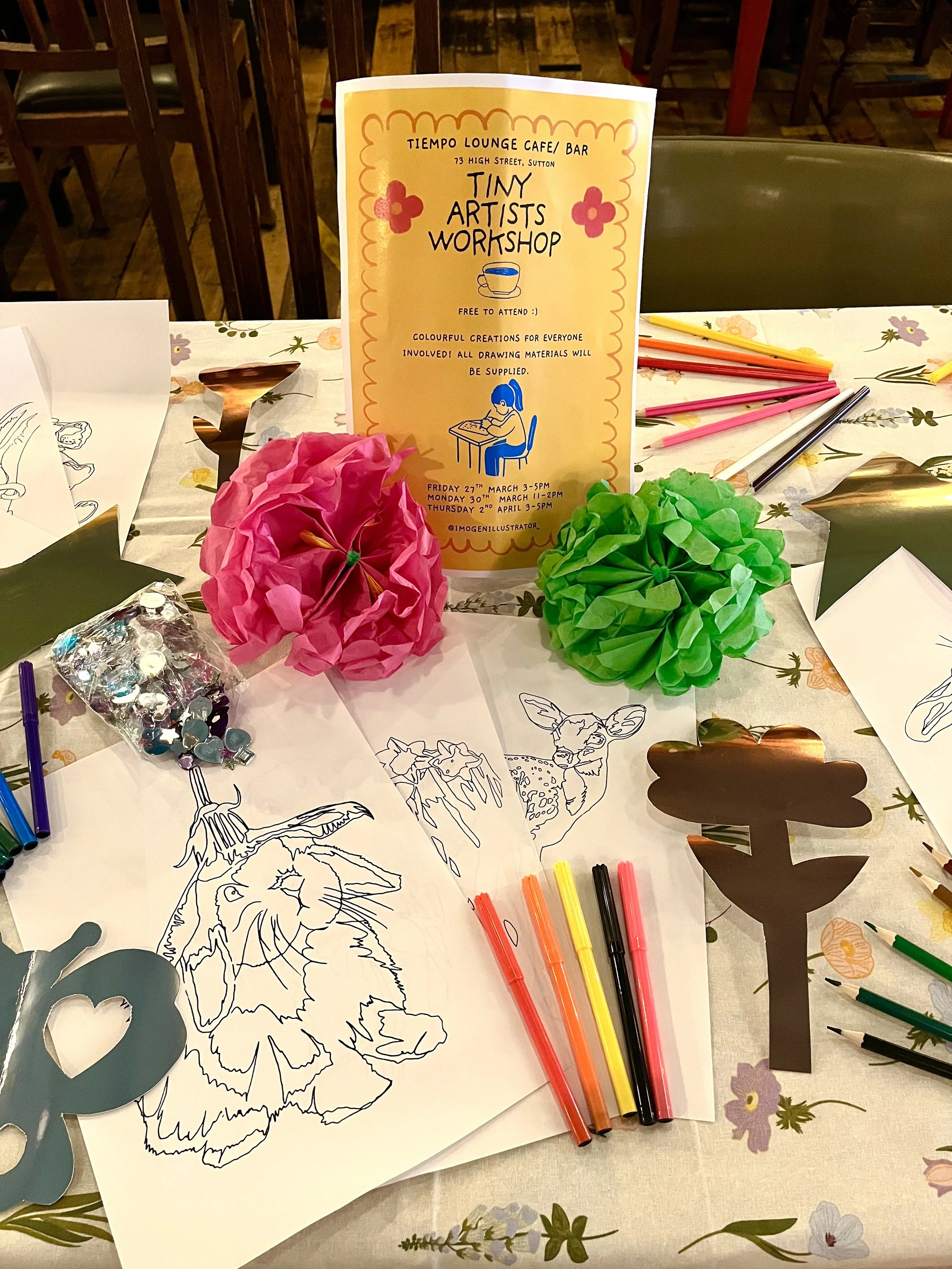 Tiny Artist Workshop Setup (2026).