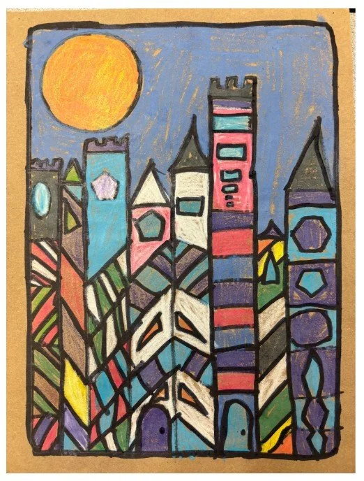 "Klee Castle" by Eli Vaughn | 3rd Grade | DeKalb School District #428