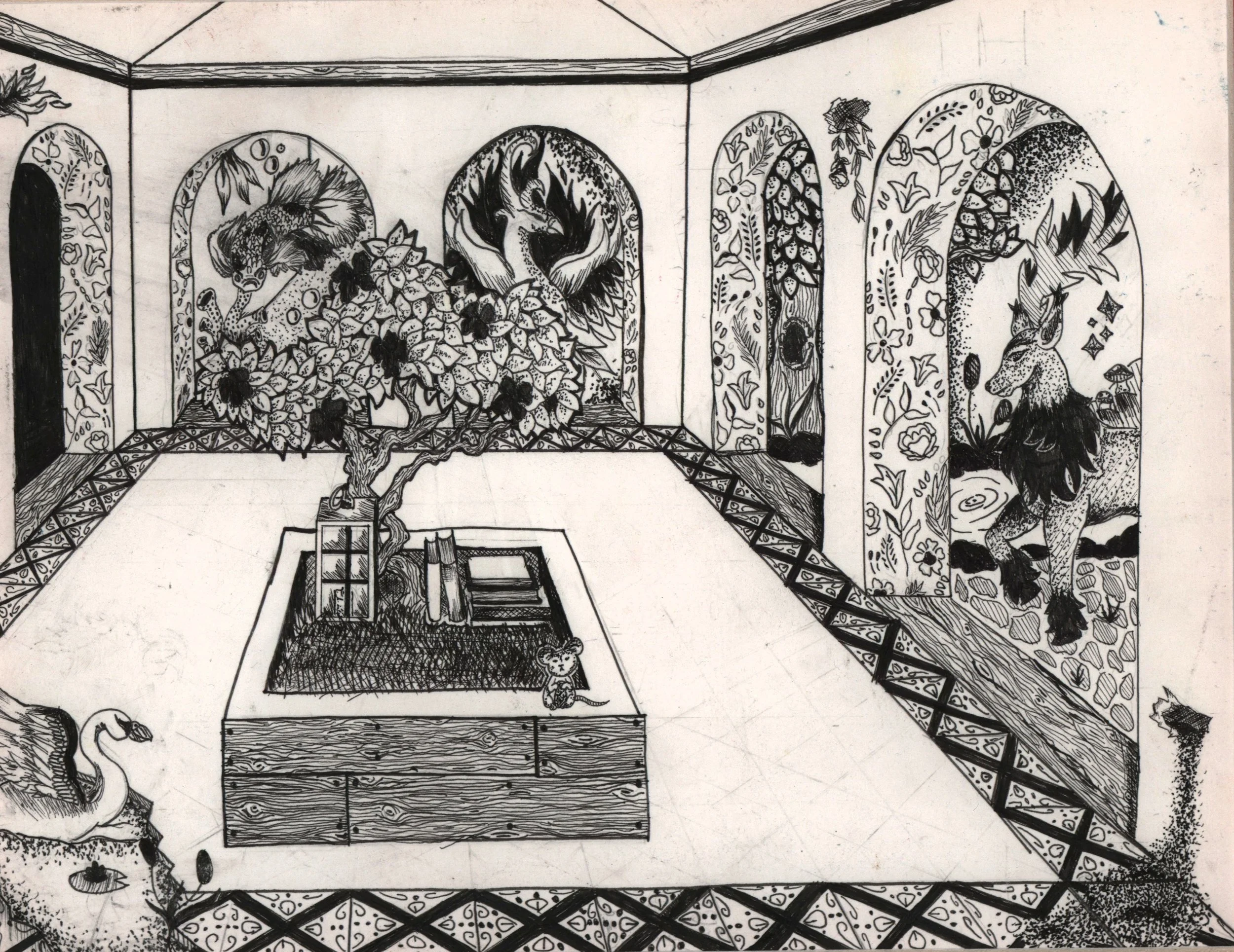 "Untitled" by Addalyn Gorsky | 10th Grade | Hinckley-Big Rock School District