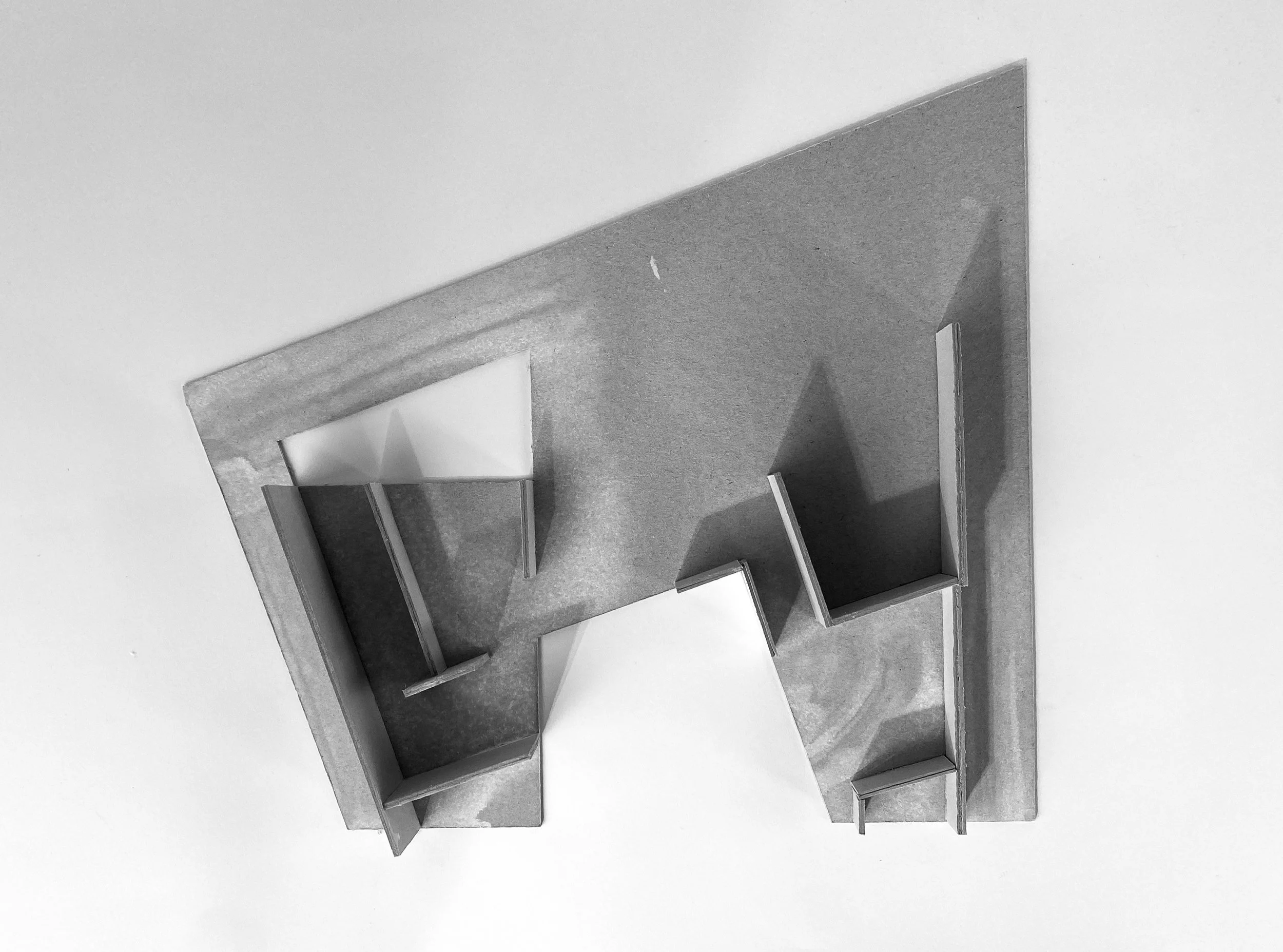 1:100 Structural model House Pleysier