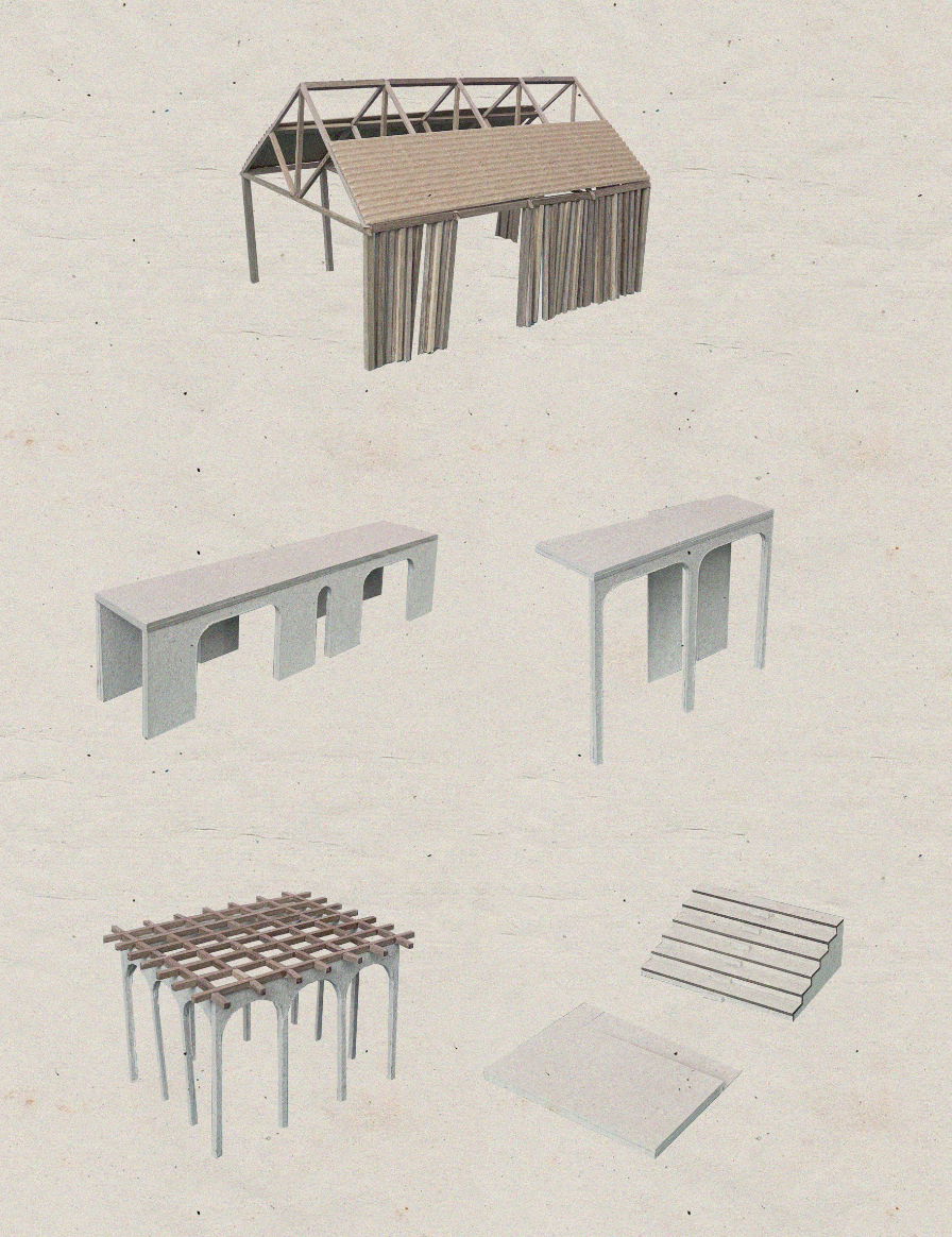 1:100 Shared garden attributes