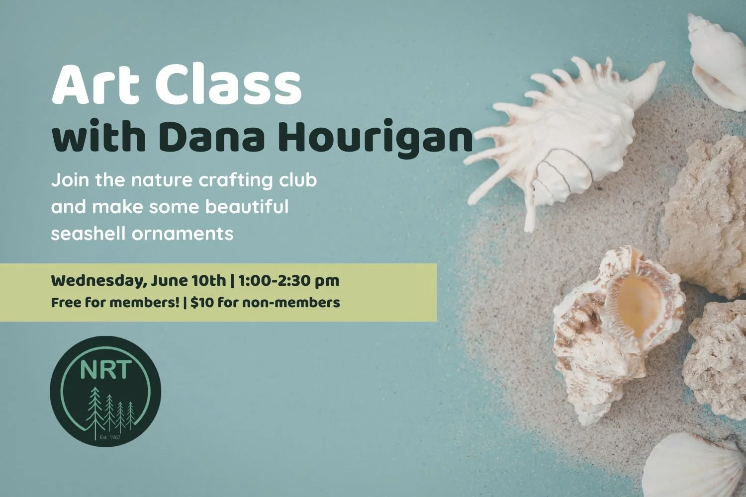 Art Class with Dana Hourigan: Adult Nature Crafting Club