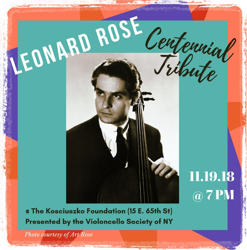 Leonard Rose Tribute