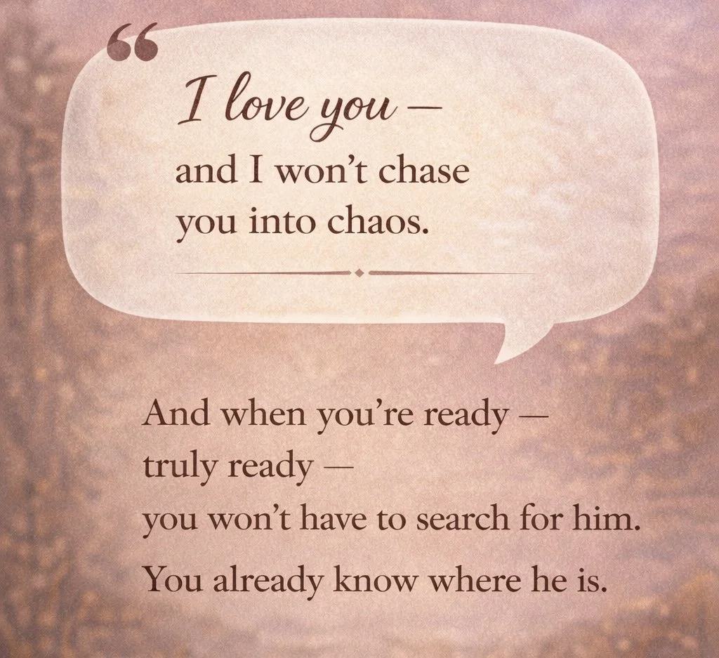 When Love Means Stepping Back