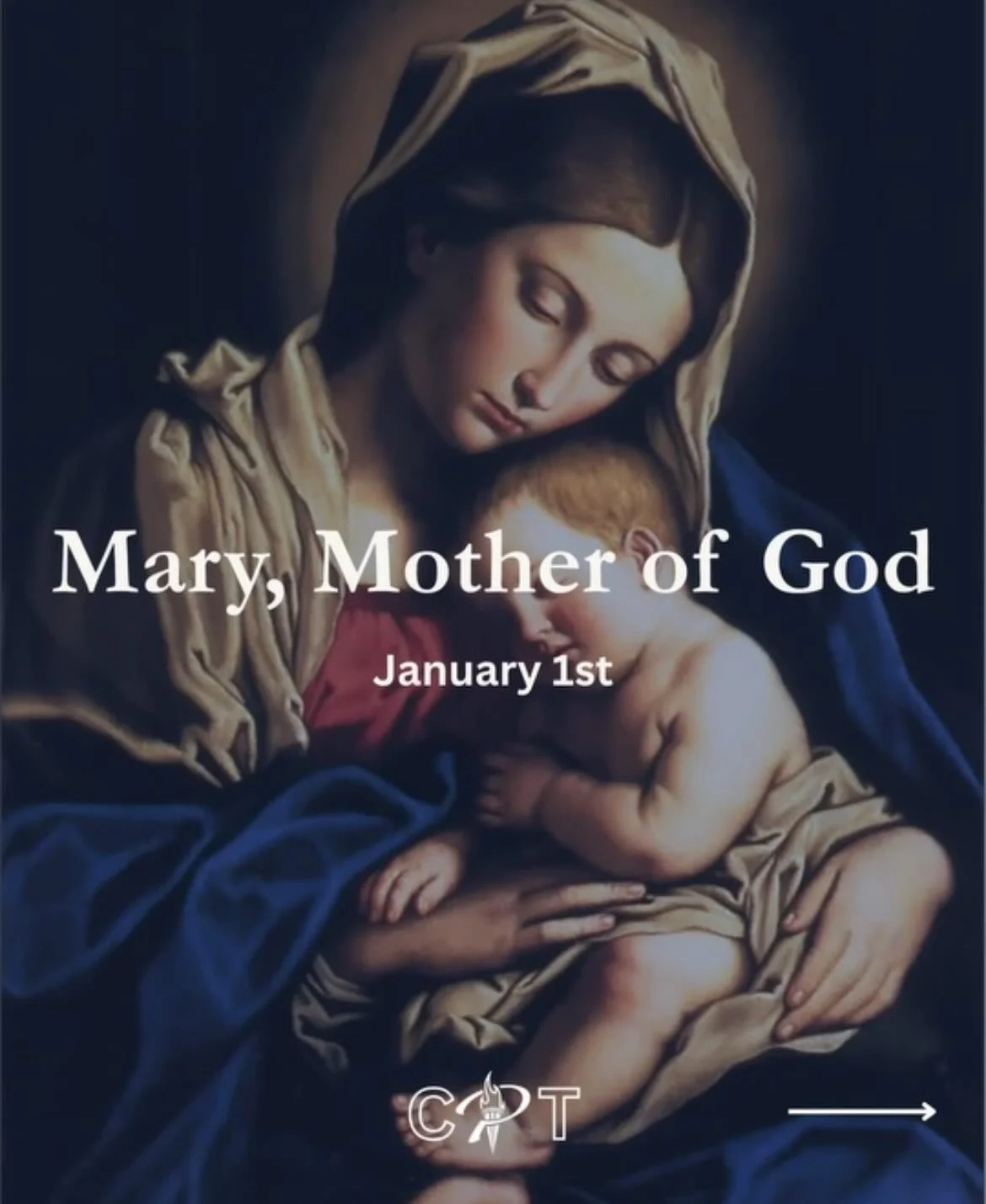 Happy New Year Everyone! Today we celebrate the Solemnity of Mary, Mother of God. This has the Church concludes the Octave of Christmas by honoring Mary as the Mother of God.