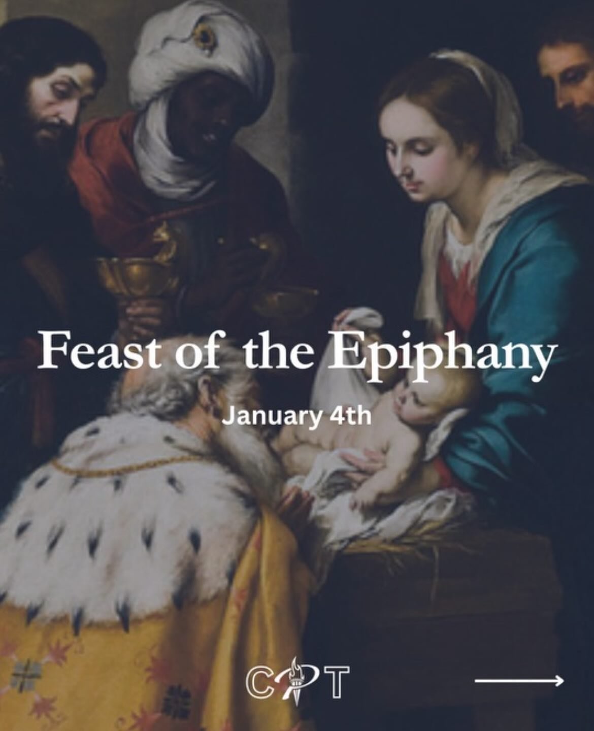 Today is the Feast of the Epiphany and it celebrates the manifestation of Christ to the Gentiles of the Magi (The Three Kings).